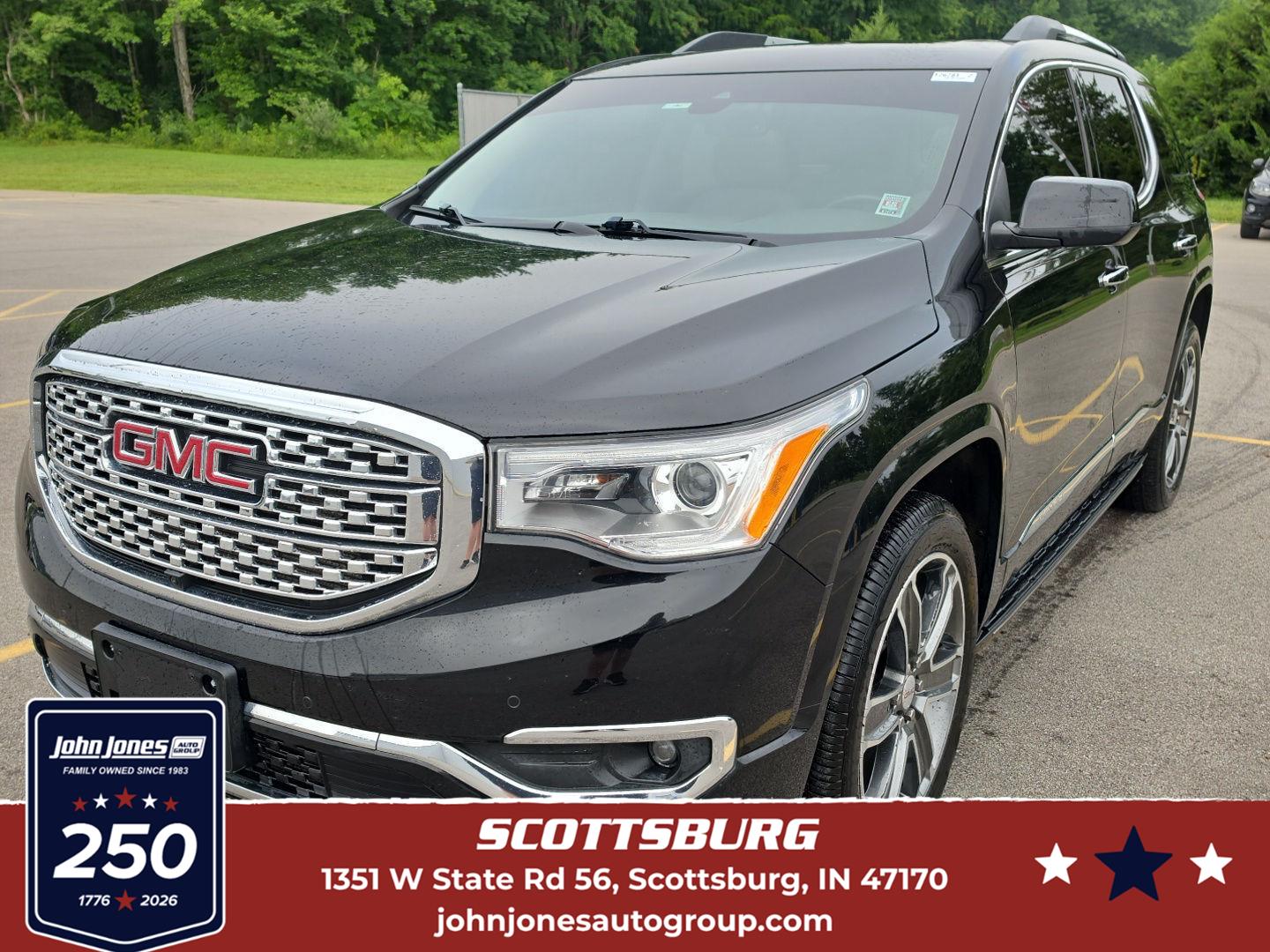 Black Cherry Metallic 2017 GMC Acadia SUV / Crossover Four-Wheel Drive 6-Speed Automatic