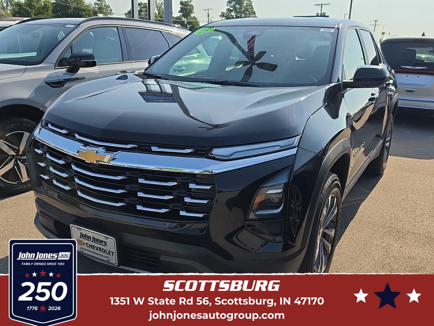 Mosaic Black Metallic 2025 Chevrolet Equinox SUV / Crossover Front-Wheel Drive Continuously Variable Transmission