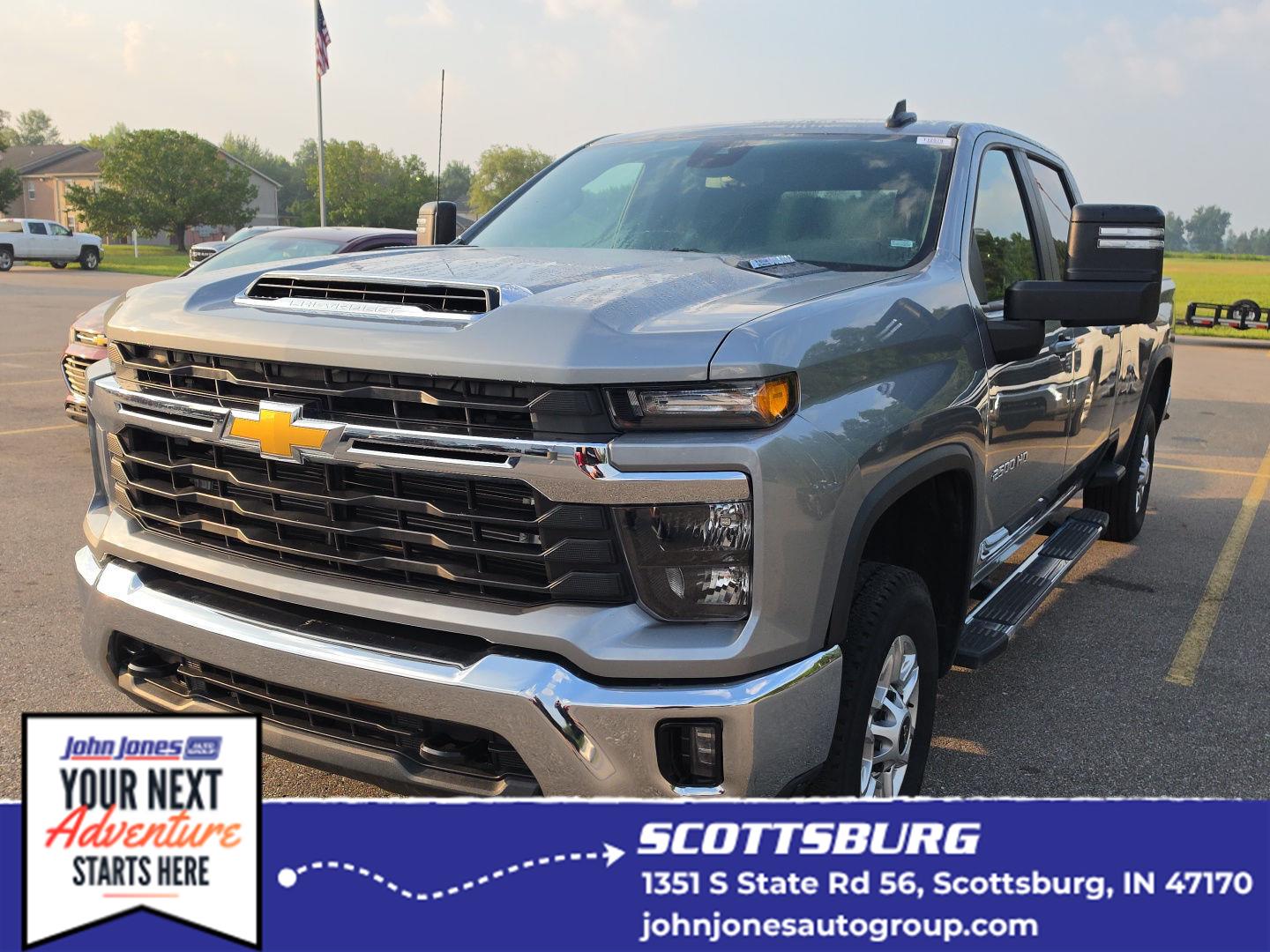 Sterling Gray Metallic 2025 Chevrolet Silverado 2500HD Pickup Truck Four-Wheel Drive Automatic