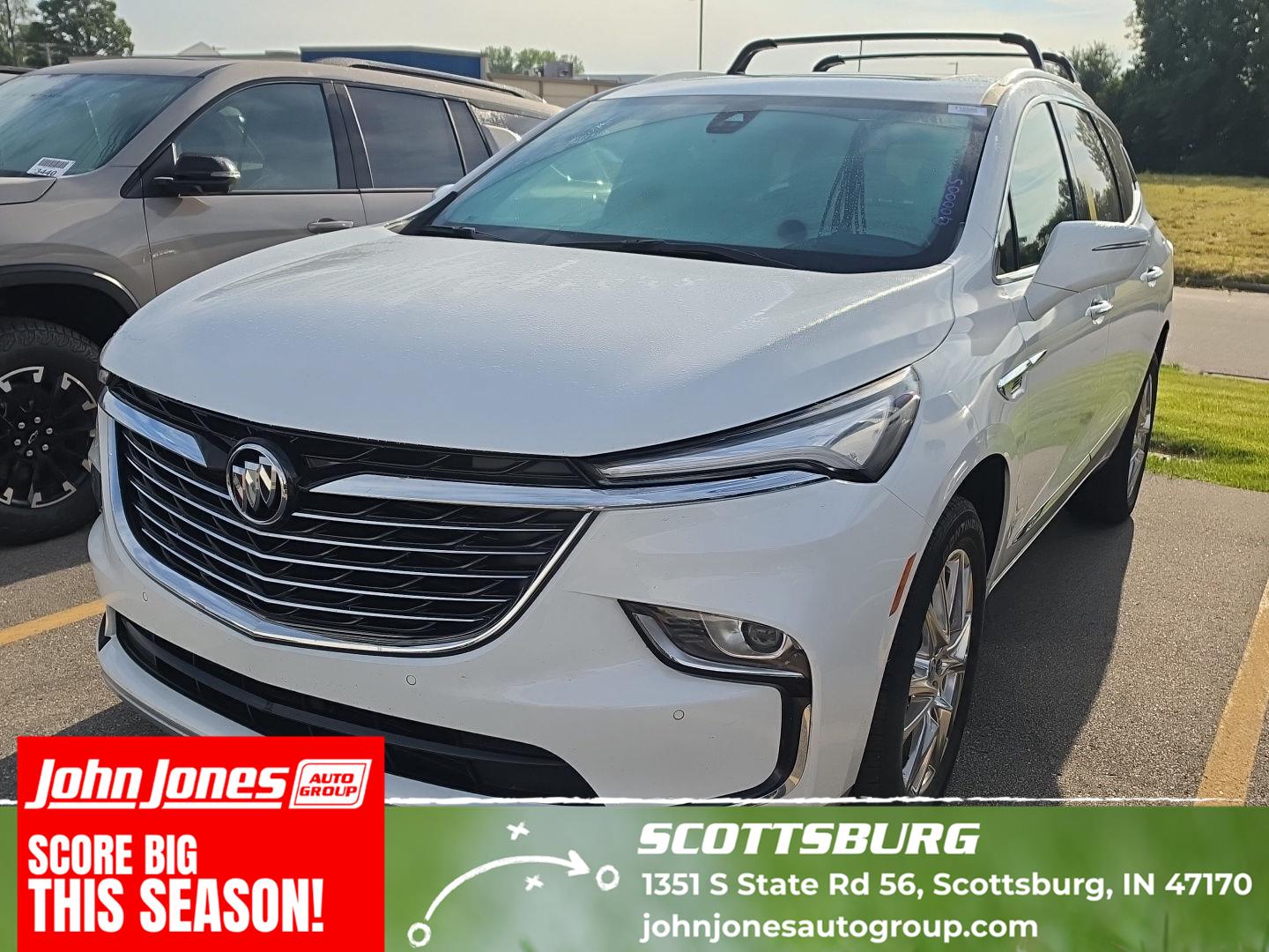Summit White 2023 Buick Enclave SUV / Crossover Front-Wheel Drive 9-Speed Automatic