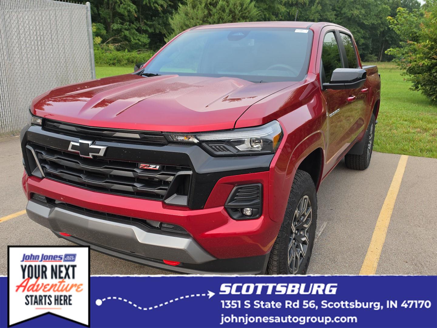 Radiant Red Tintcoat 2026 Chevrolet Colorado Pickup Truck Four-Wheel Drive 8-Speed Automatic