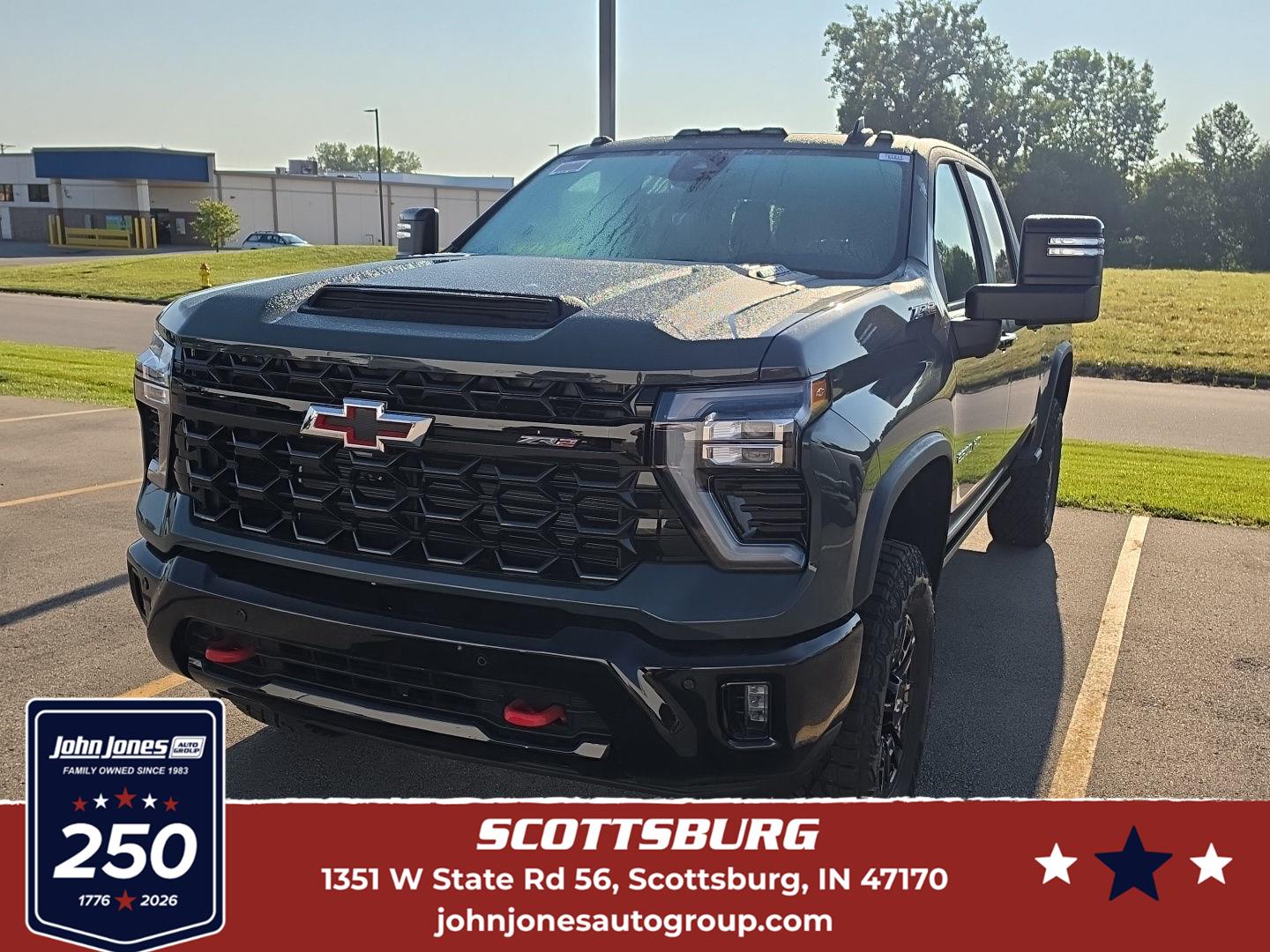 Cypress Gray 2026 Chevrolet Silverado 2500HD Pickup Truck Four-Wheel Drive Automatic
