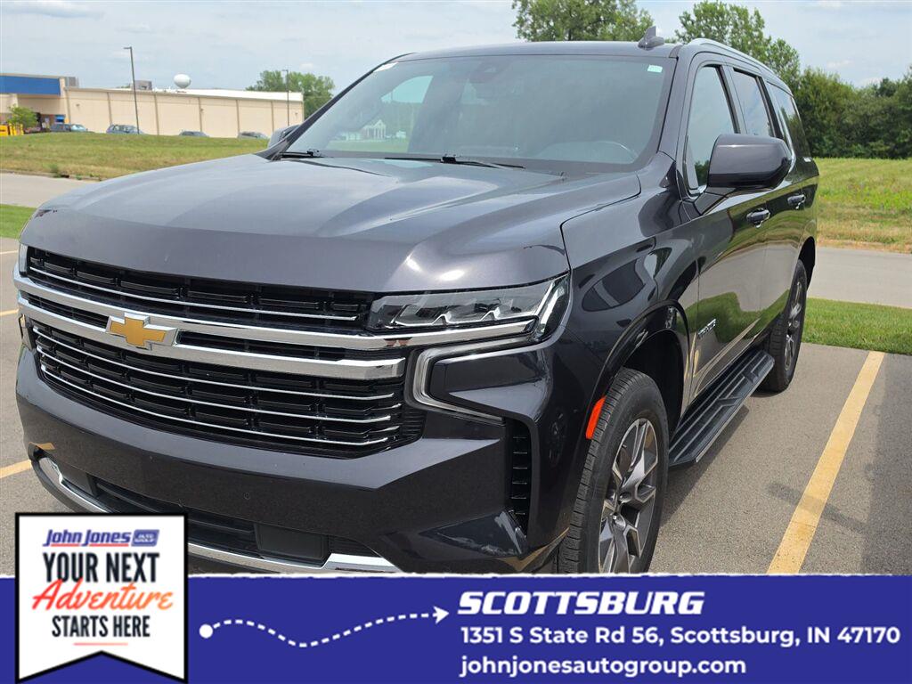 Evergreen Gray Metallic 2022 Chevrolet Tahoe SUV / Crossover Four-Wheel Drive Automatic
