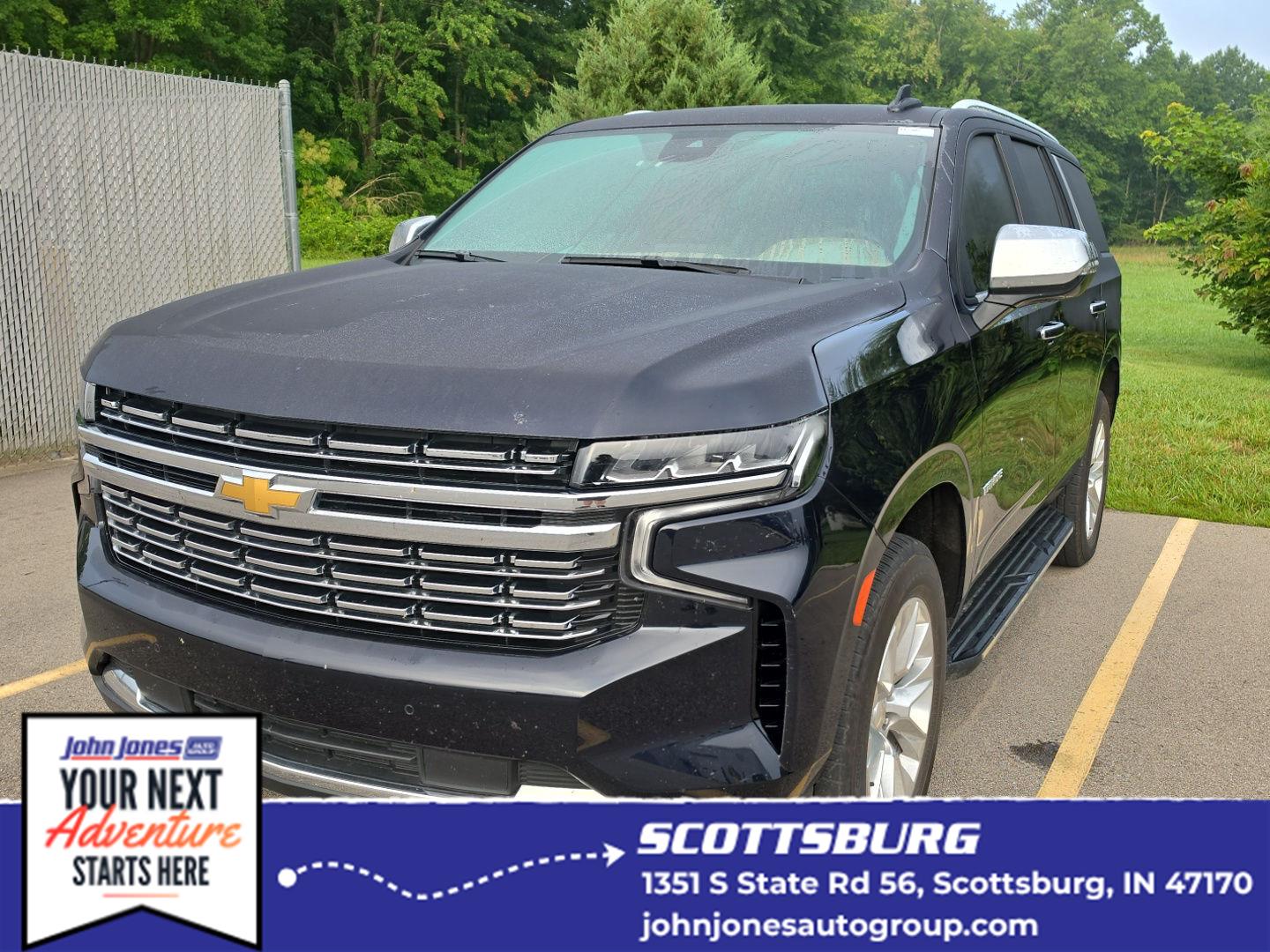 Midnight Blue Metallic 2023 Chevrolet Tahoe SUV / Crossover Four-Wheel Drive Automatic