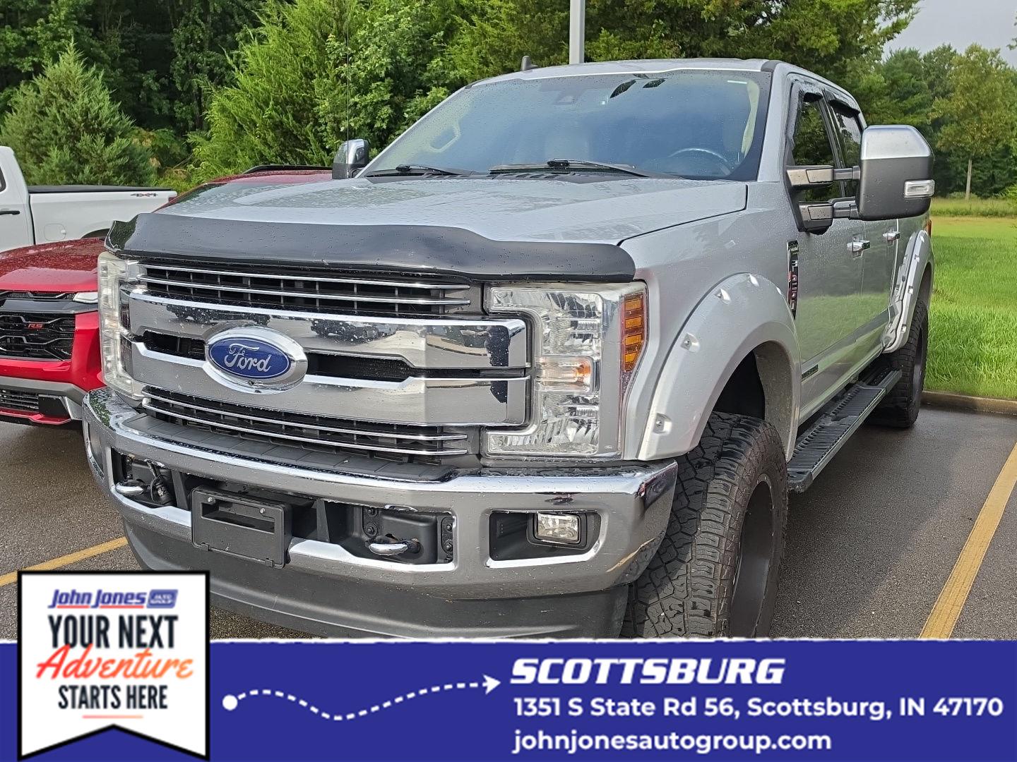 Ingot Silver 2019 Ford F-250 Super Duty Pickup Truck Four-Wheel Drive 6-Speed Automatic