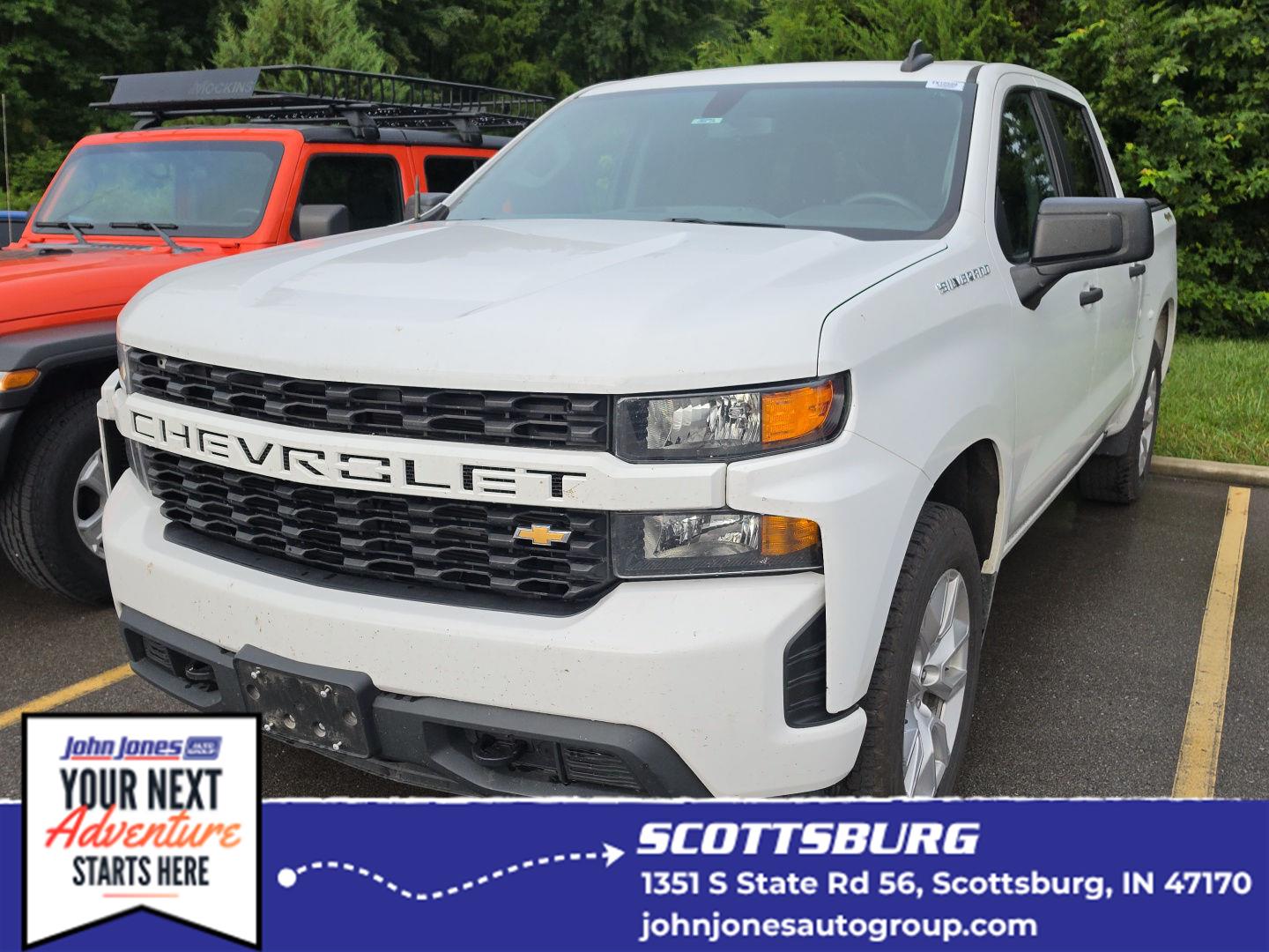  2021 Chevrolet Silverado 1500 Custom Crew Cab 4WD   