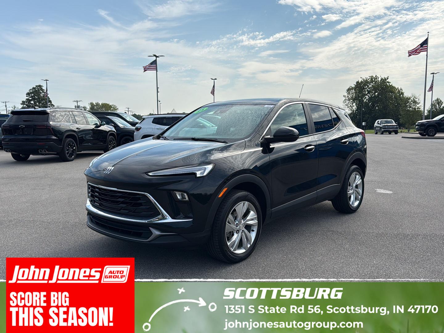 Black (Ebony Twilight Metallic) 2025 Buick Encore GX SUV / Crossover All-Wheel Drive 9-Speed Automatic
