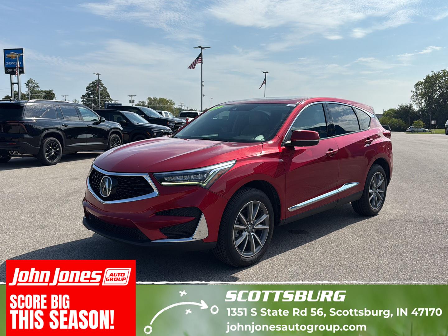 Performance Red Pearl 2019 Acura RDX SUV / Crossover All-Wheel Drive Automatic