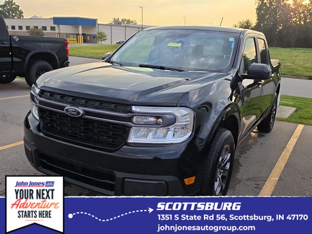 Shadow Black 2024 Ford Maverick Pickup Truck Front-Wheel Drive 1-Speed Dual Clutch