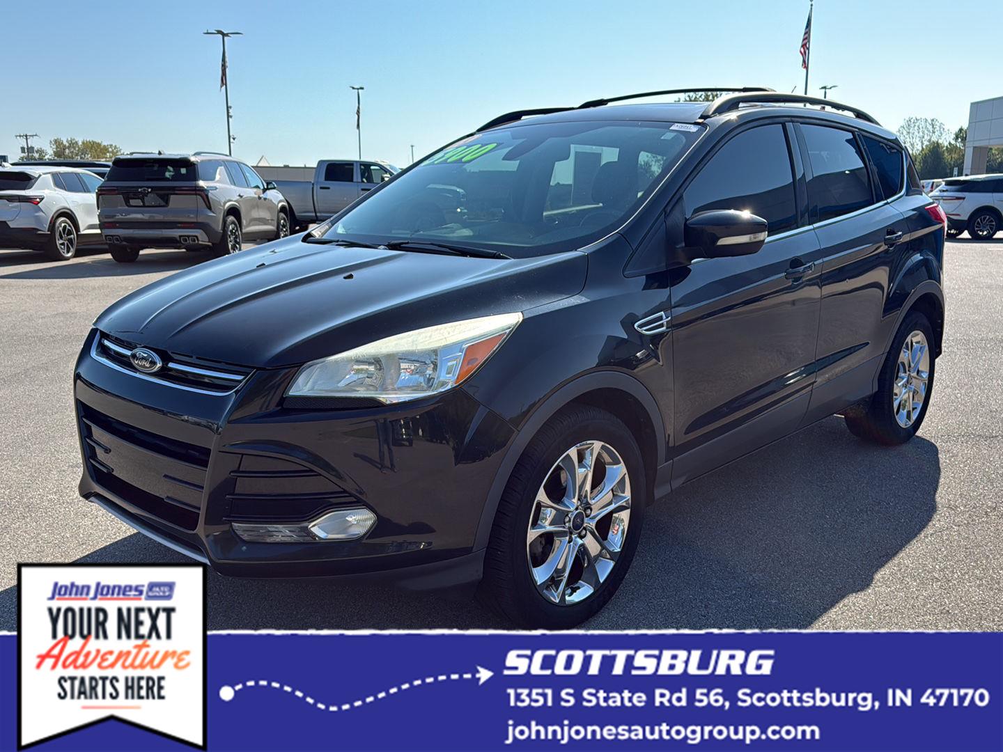 Tuxedo Black Metallic 2013 Ford Escape SUV / Crossover Front-Wheel Drive 6-Speed Automatic