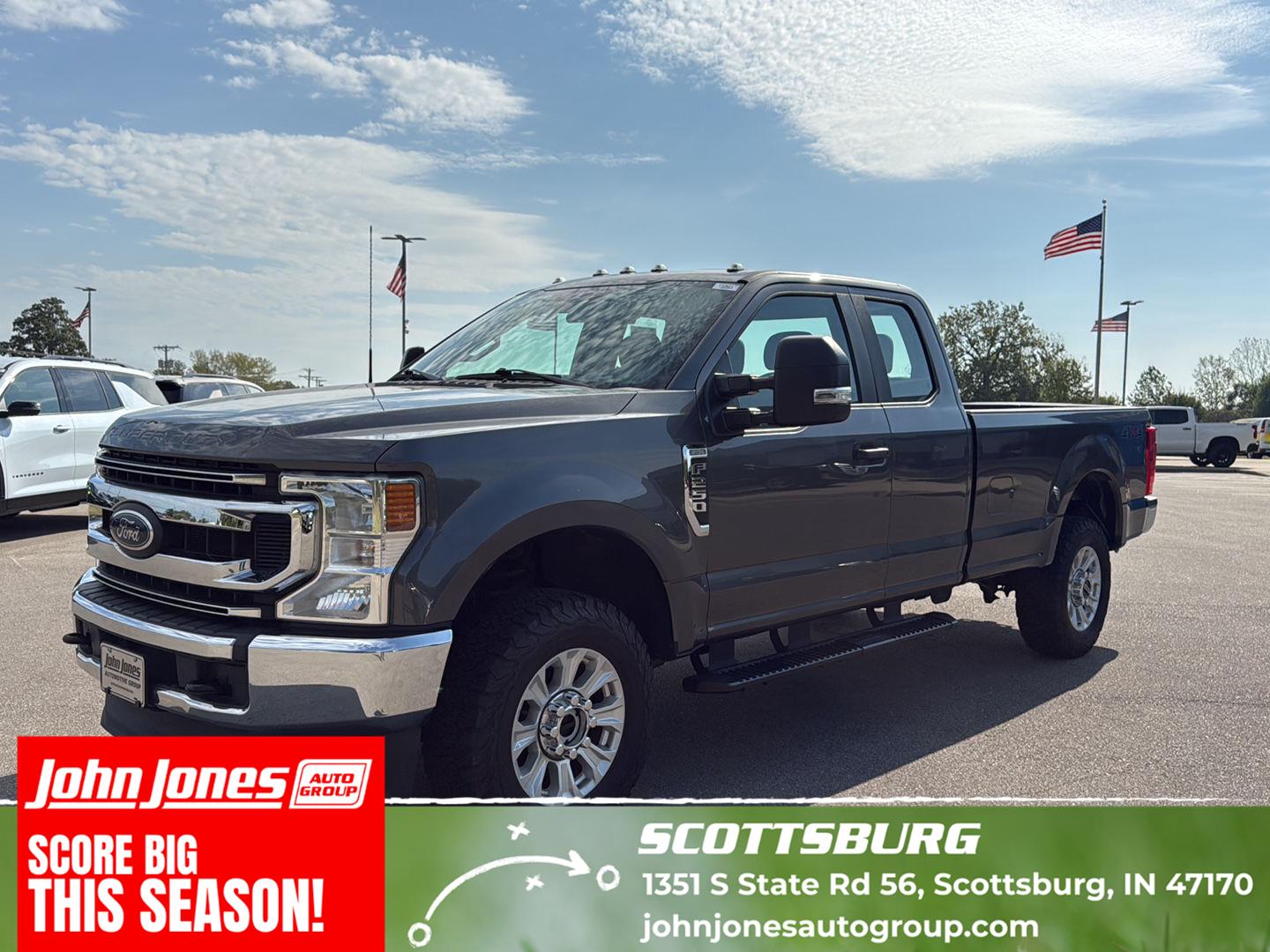 Gray (Magnetic) 2020 Ford F-250 Super Duty Pickup Truck Four-Wheel Drive 6-Speed Automatic