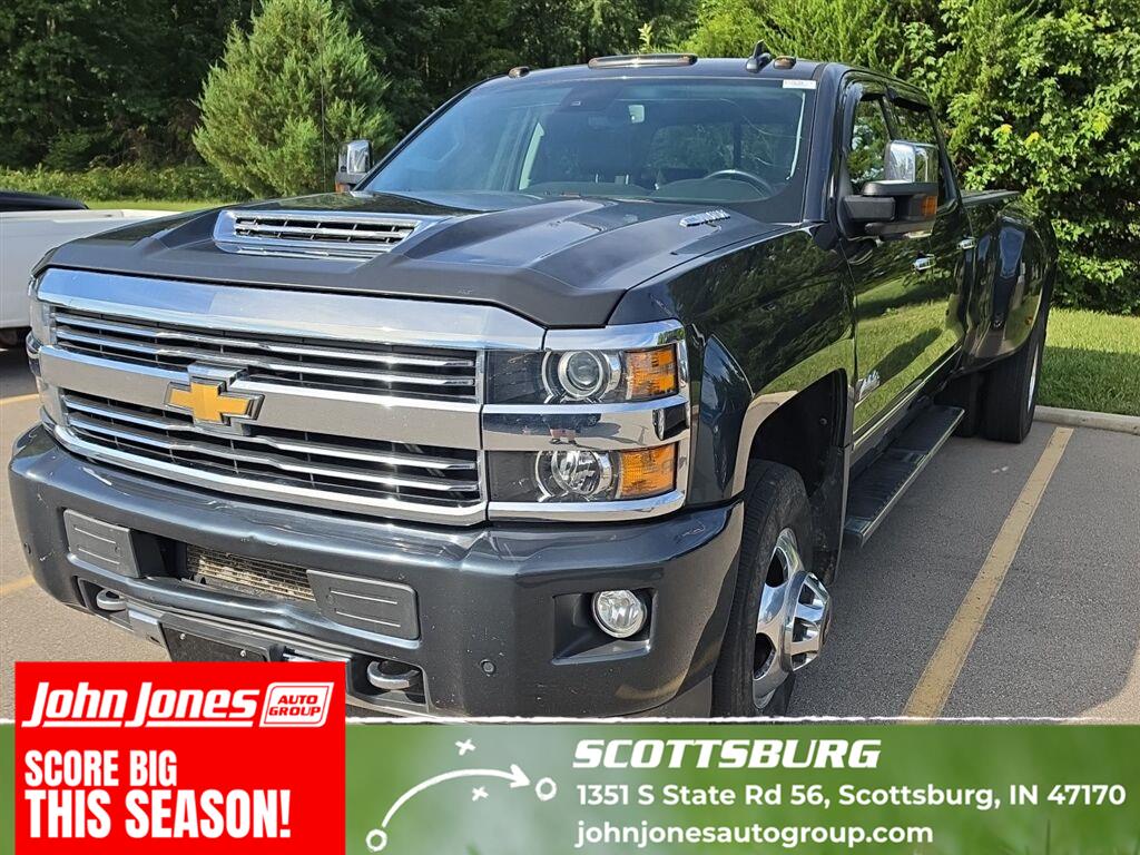 Black 2017 Chevrolet Silverado 3500HD Pickup Truck Four-Wheel Drive 6-Speed Automatic