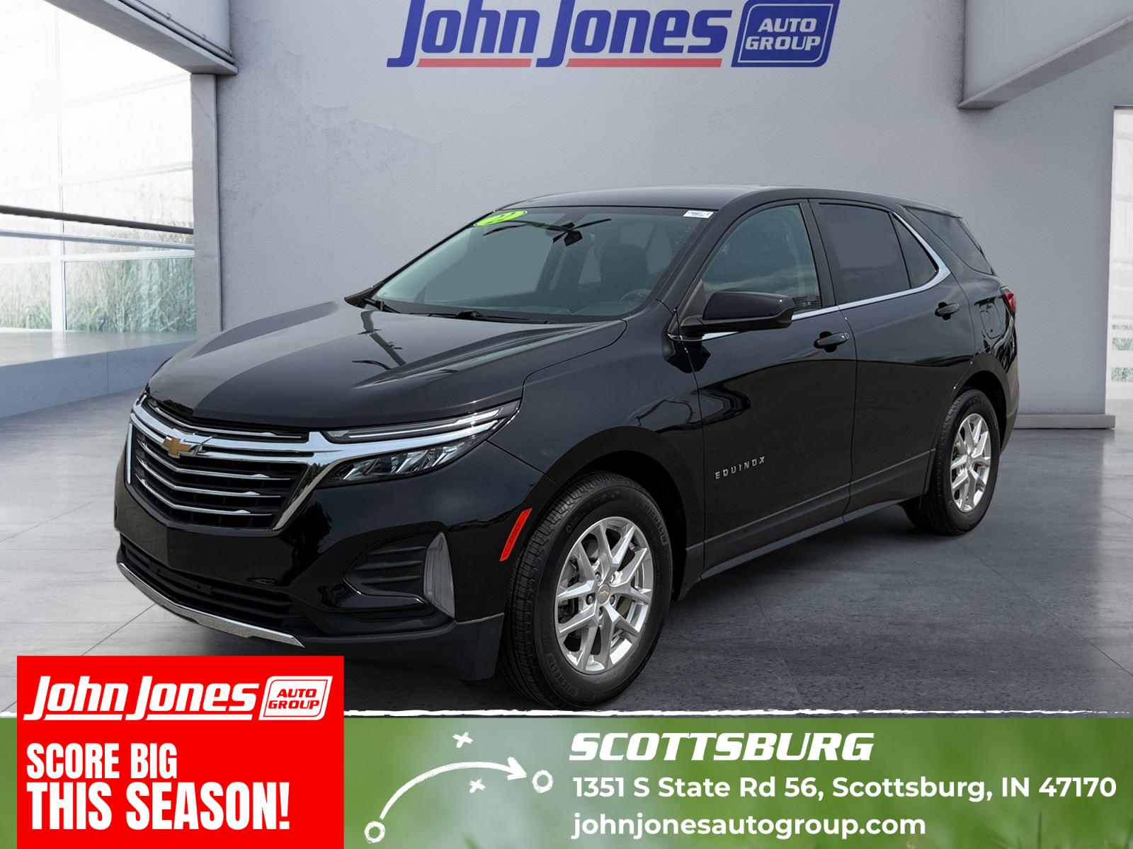 Mosaic Black Metallic 2022 Chevrolet Equinox SUV / Crossover Front-Wheel Drive 6-Speed Automatic Overdrive