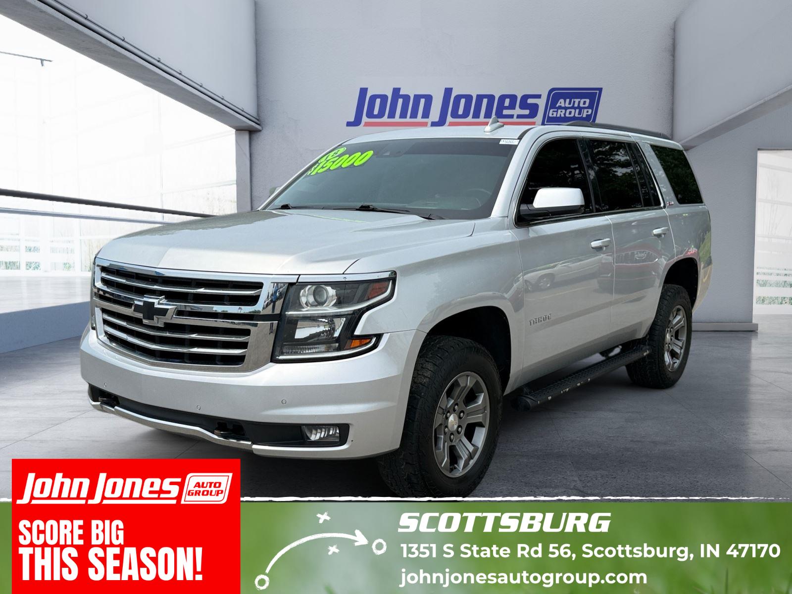 Silver Ice Metallic 2018 Chevrolet Tahoe SUV / Crossover Four-Wheel Drive 6-Speed Automatic