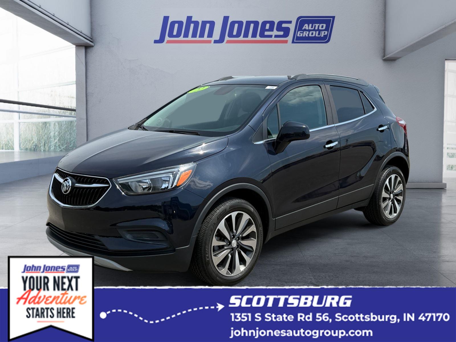 Dark Moon Blue Metallic 2022 Buick Encore SUV / Crossover All-Wheel Drive 6-Speed Automatic Overdrive