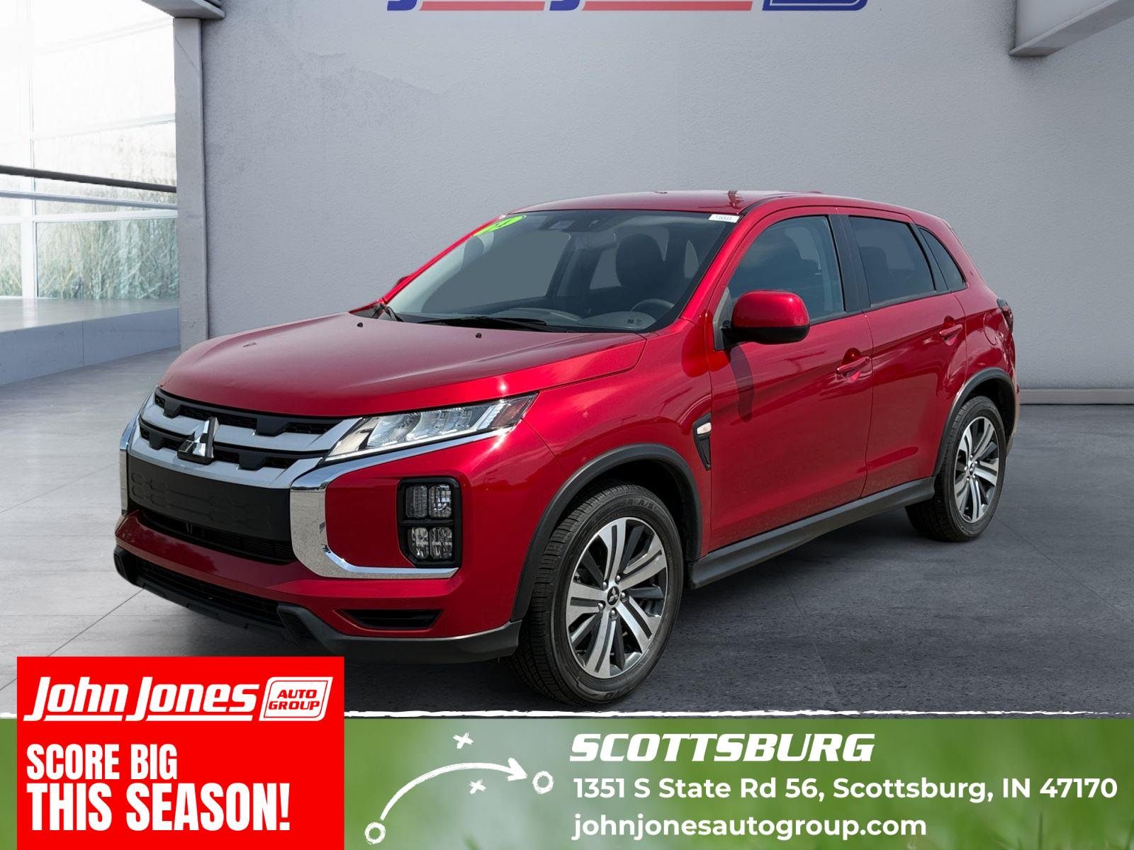 Red Diamond 2024 Mitsubishi Outlander Sport SUV / Crossover All-Wheel Drive Continuously Variable Transmission