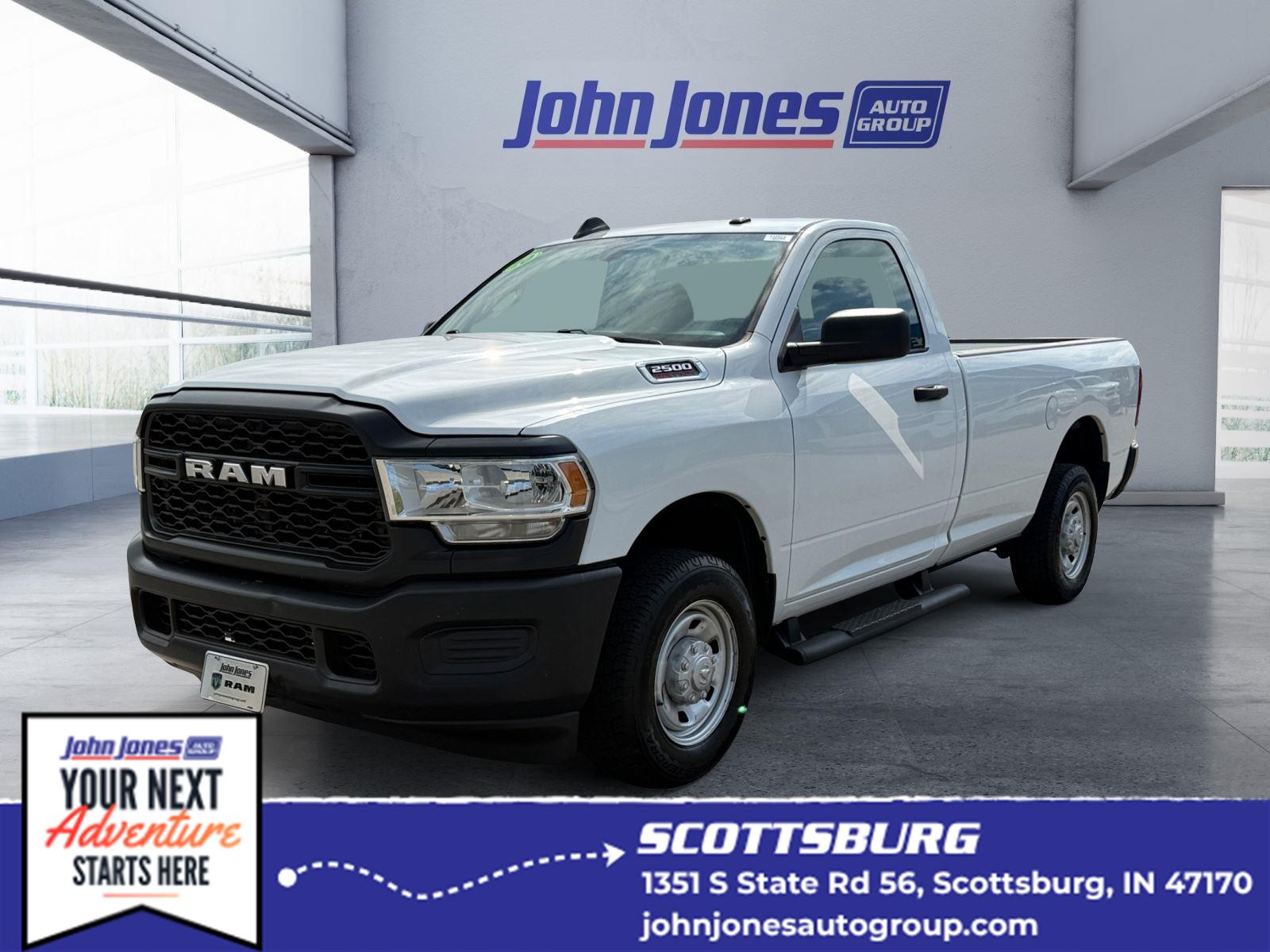 Bright White Clearcoat 2020 RAM 2500 Pickup Truck 4X2 8-Speed Automatic