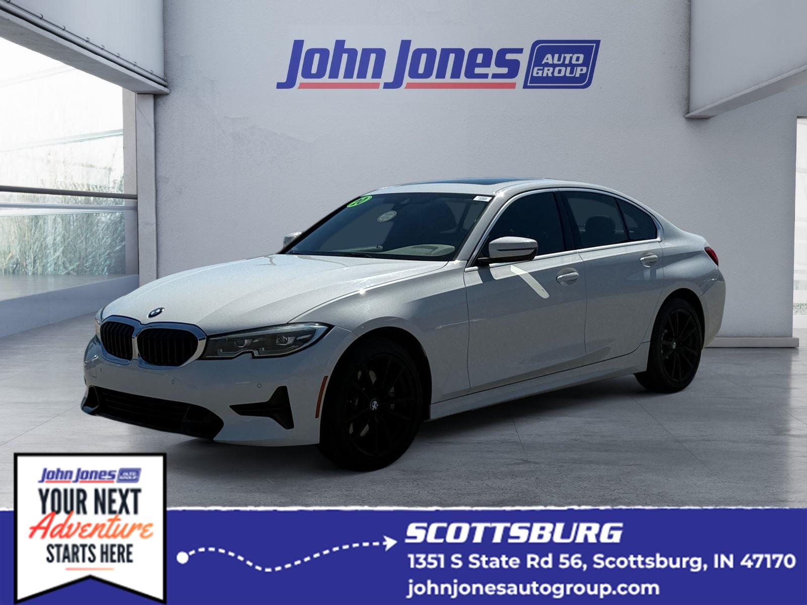 Alpine White 2020 BMW 3 Series Sedan All-Wheel Drive Automatic