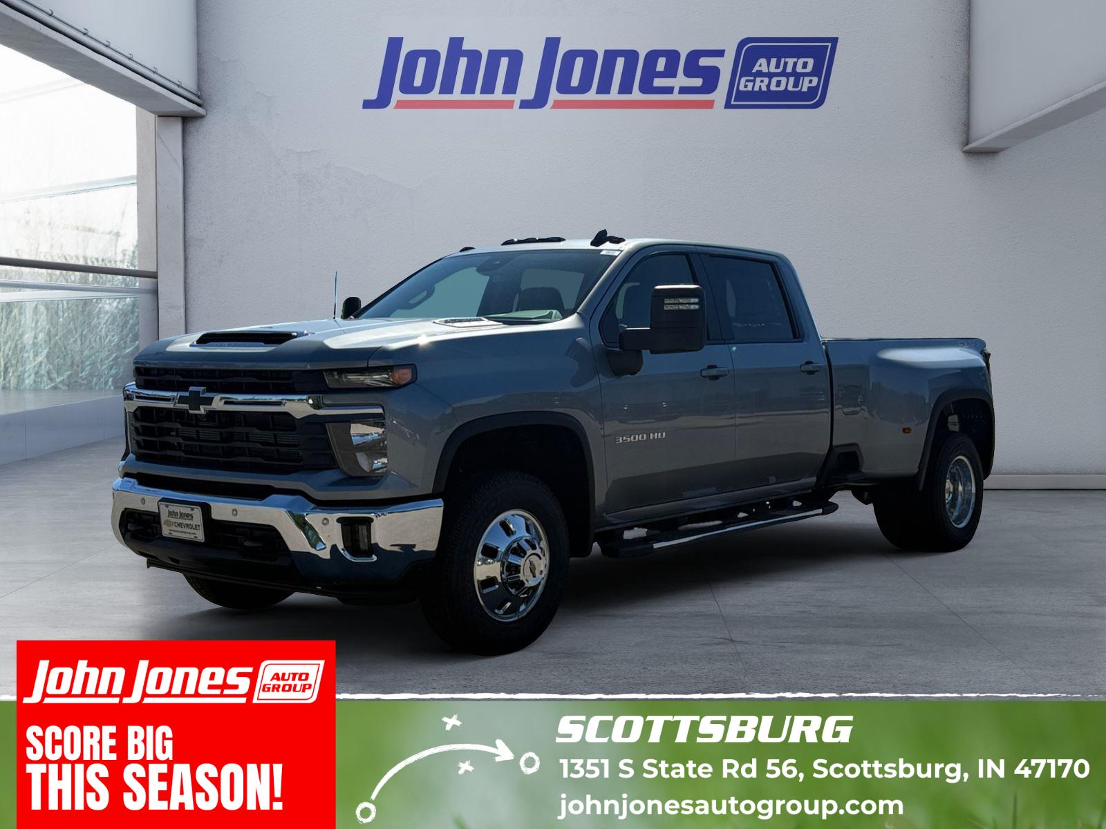 Sterling Gray Metallic 2026 Chevrolet Silverado 3500HD Pickup Truck Four-Wheel Drive Automatic