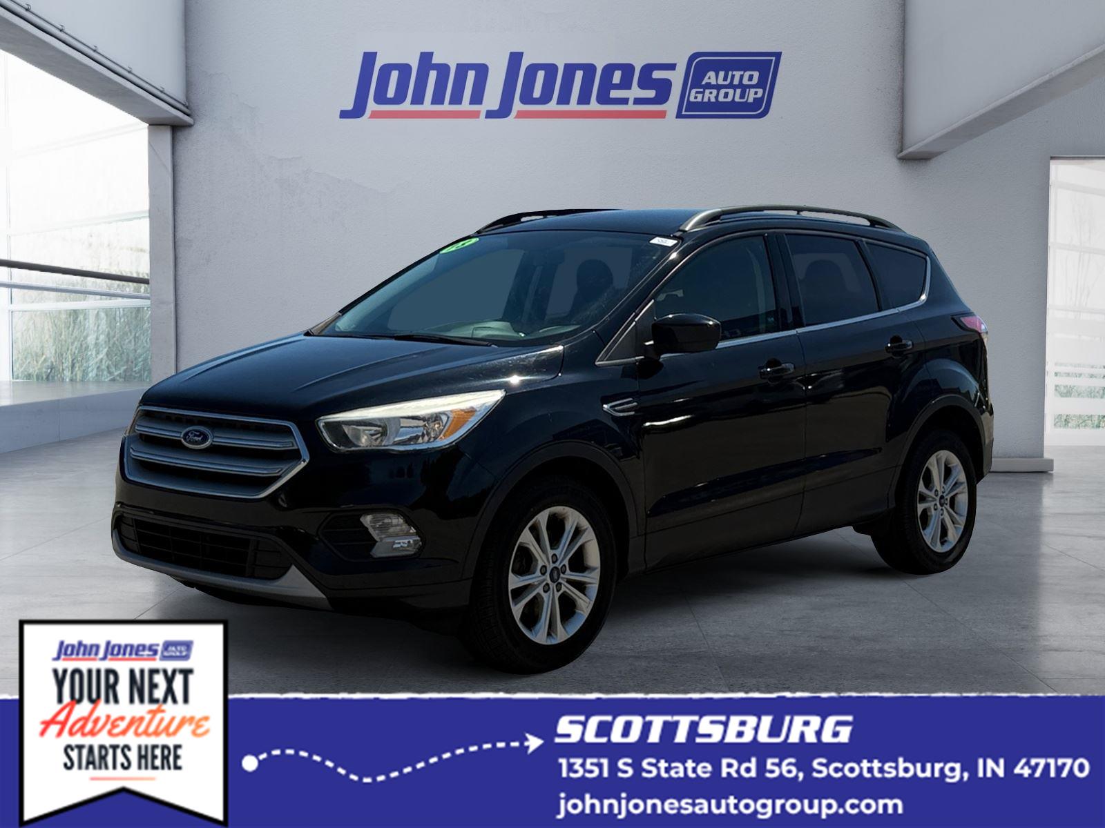 Shadow Black 2018 Ford Escape SUV / Crossover Front-Wheel Drive 6-Speed Automatic