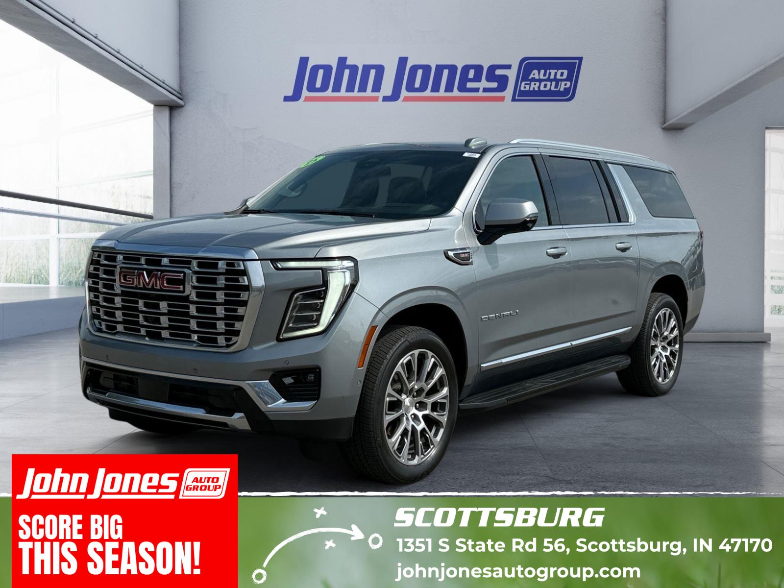 Sterling Metallic 2025 GMC Yukon XL SUV / Crossover Four-Wheel Drive Automatic