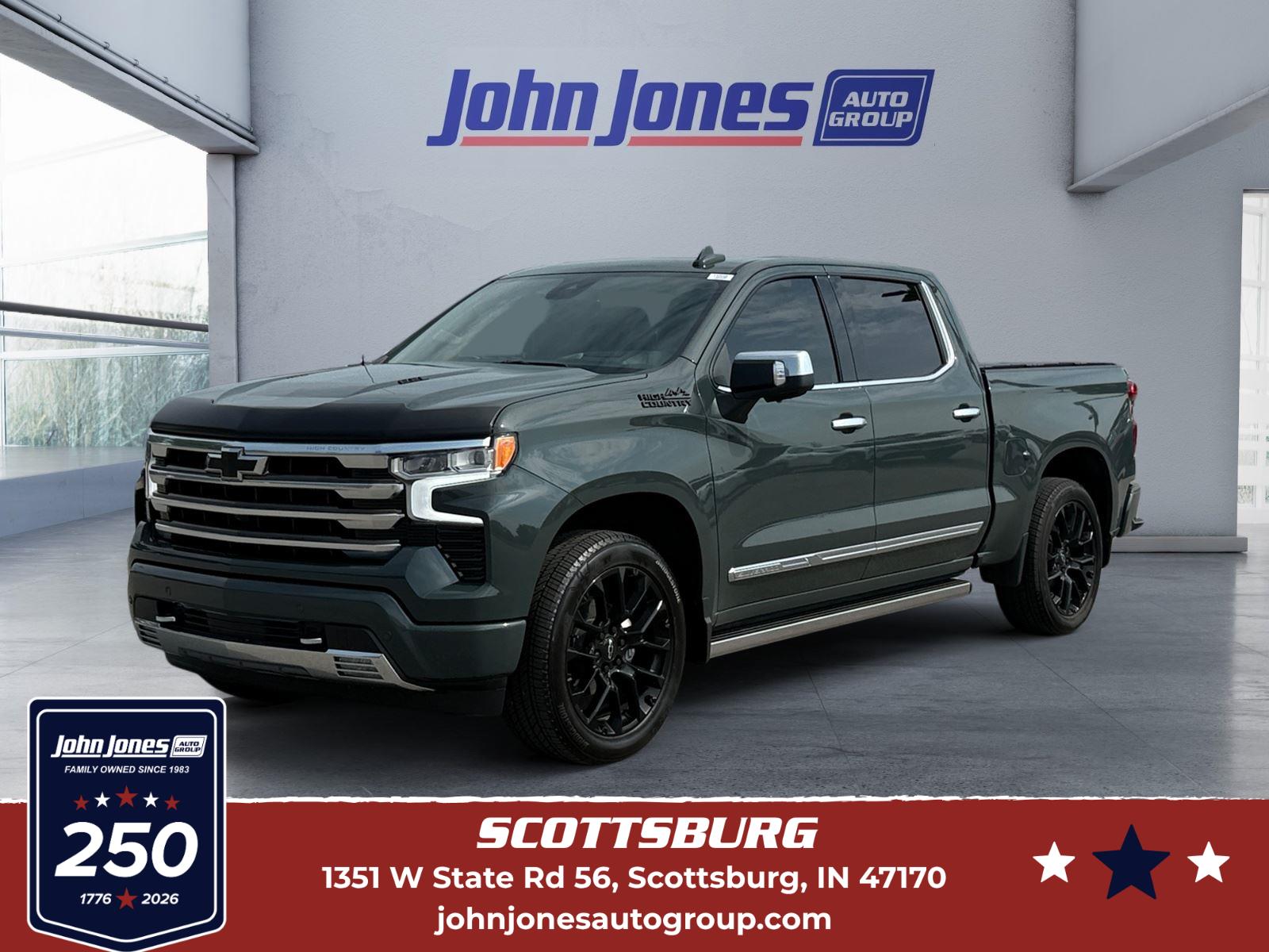Cypress Gray 2026 Chevrolet Silverado 1500 Pickup Truck Four-Wheel Drive Automatic