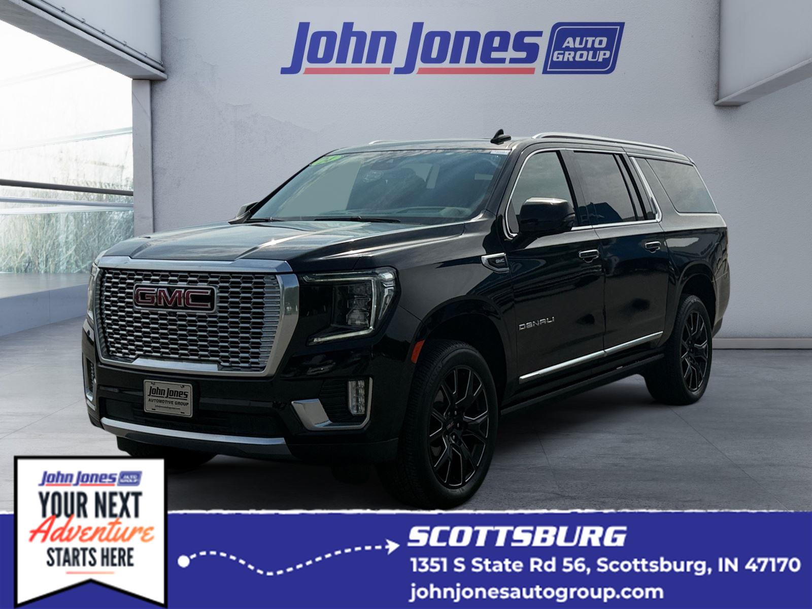 Onyx Black 2024 GMC Yukon XL SUV / Crossover Four-Wheel Drive Automatic