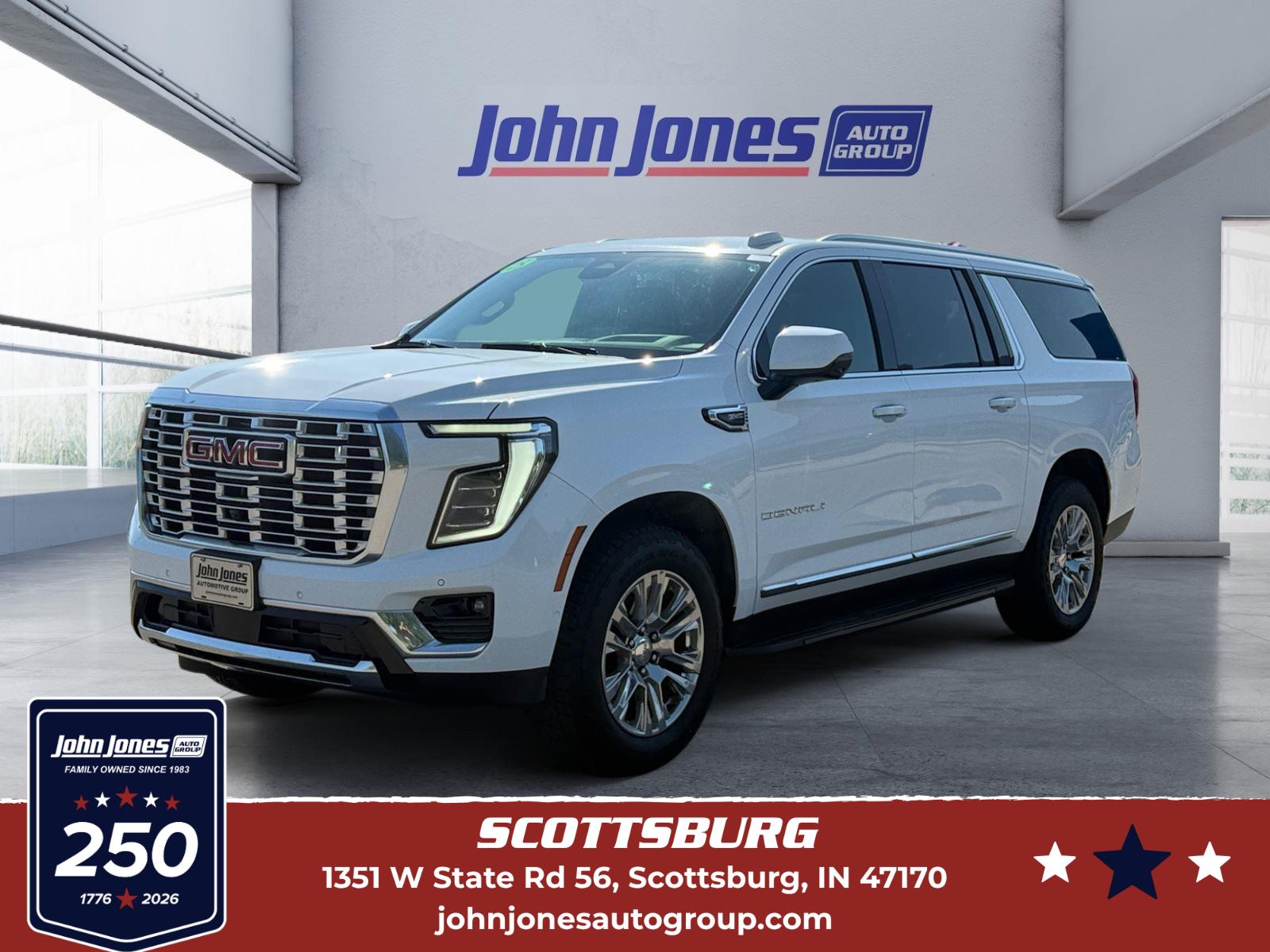 Summit White 2025 GMC Yukon XL SUV / Crossover Four-Wheel Drive Automatic
