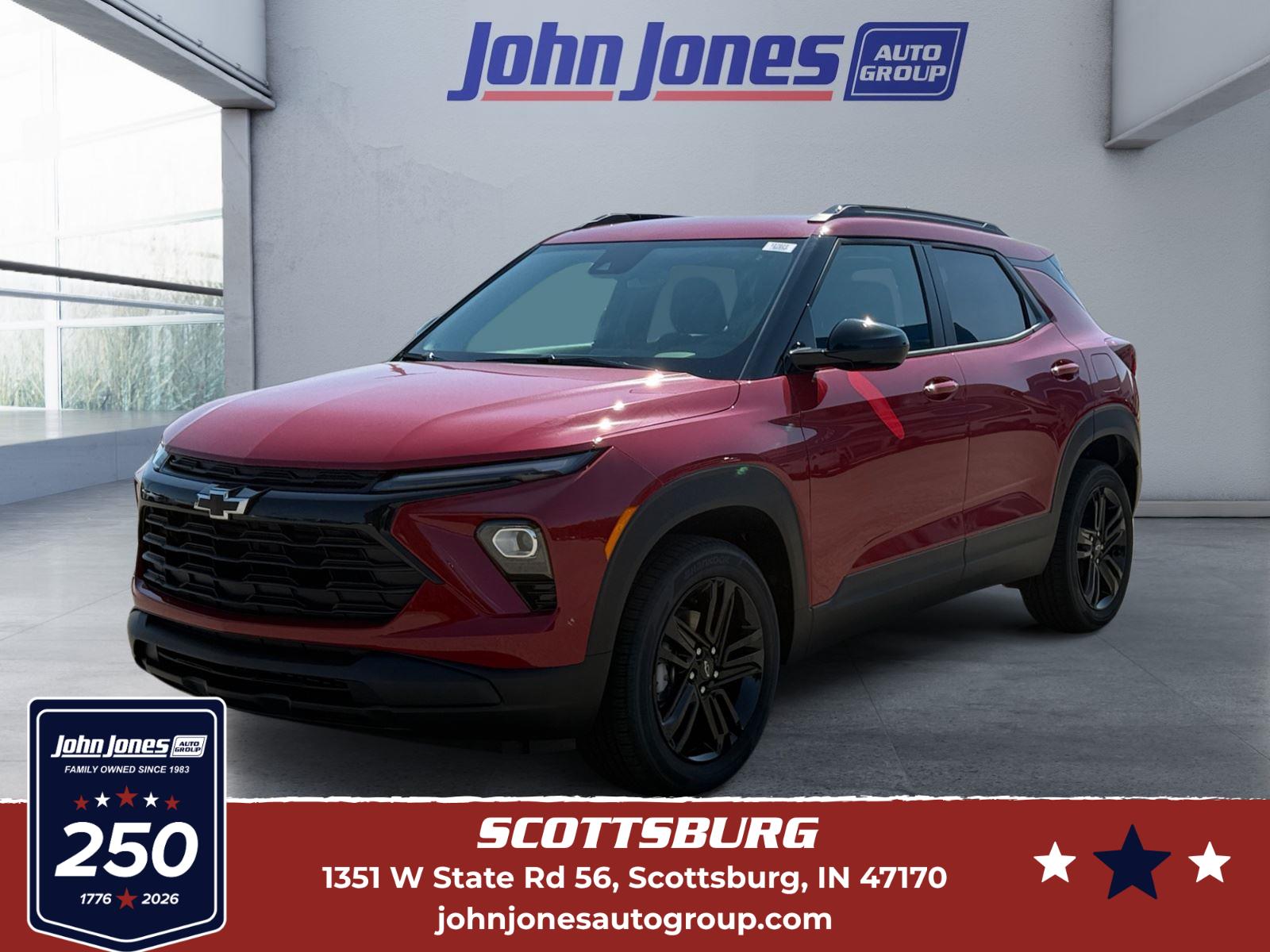 Apex Red 2026 Chevrolet Trailblazer SUV / Crossover Four-Wheel Drive 9-Speed Automatic