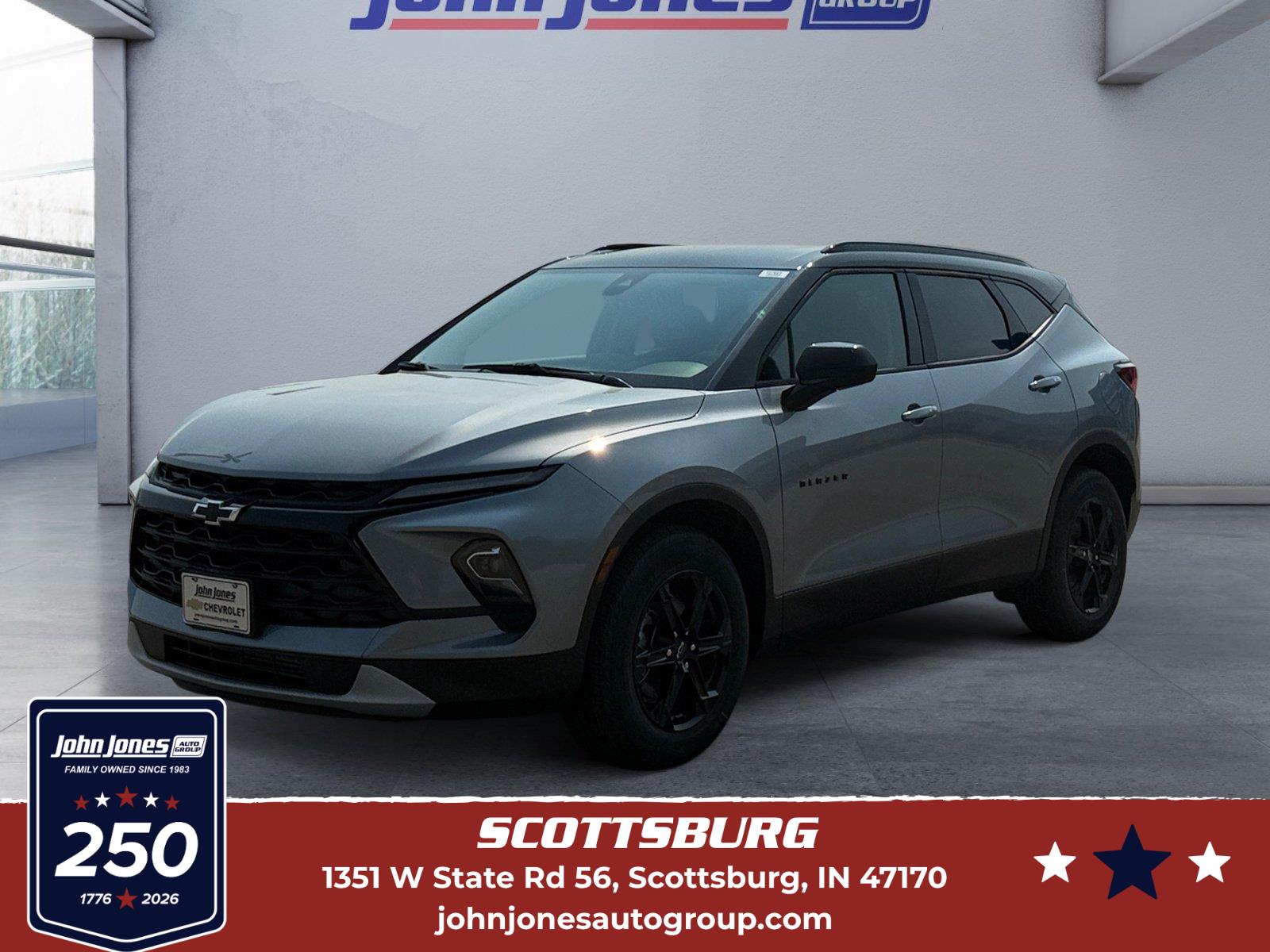 Sterling Gray Metallic 2026 Chevrolet Blazer SUV / Crossover 9-Speed Automatic
