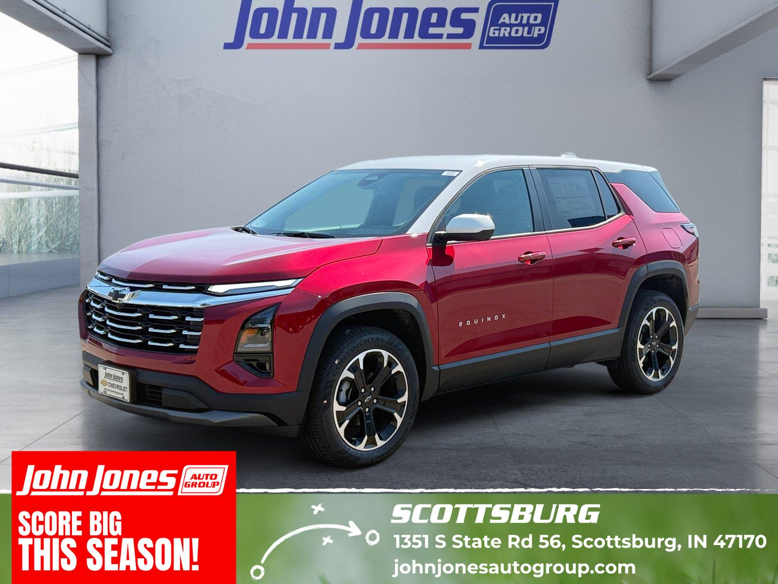 Radiant Red Tintcoat 2027 Chevrolet Equinox SUV / Crossover Four-Wheel Drive 8-Speed Automatic