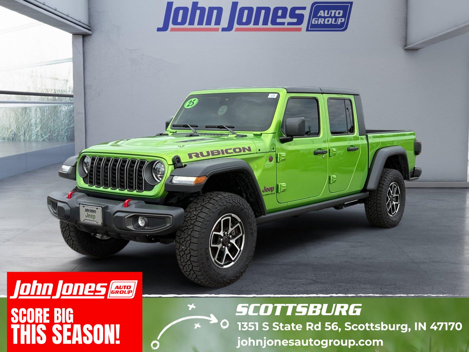 Mojito 2025 Jeep Gladiator Pickup Truck Four-Wheel Drive 8-Speed Automatic