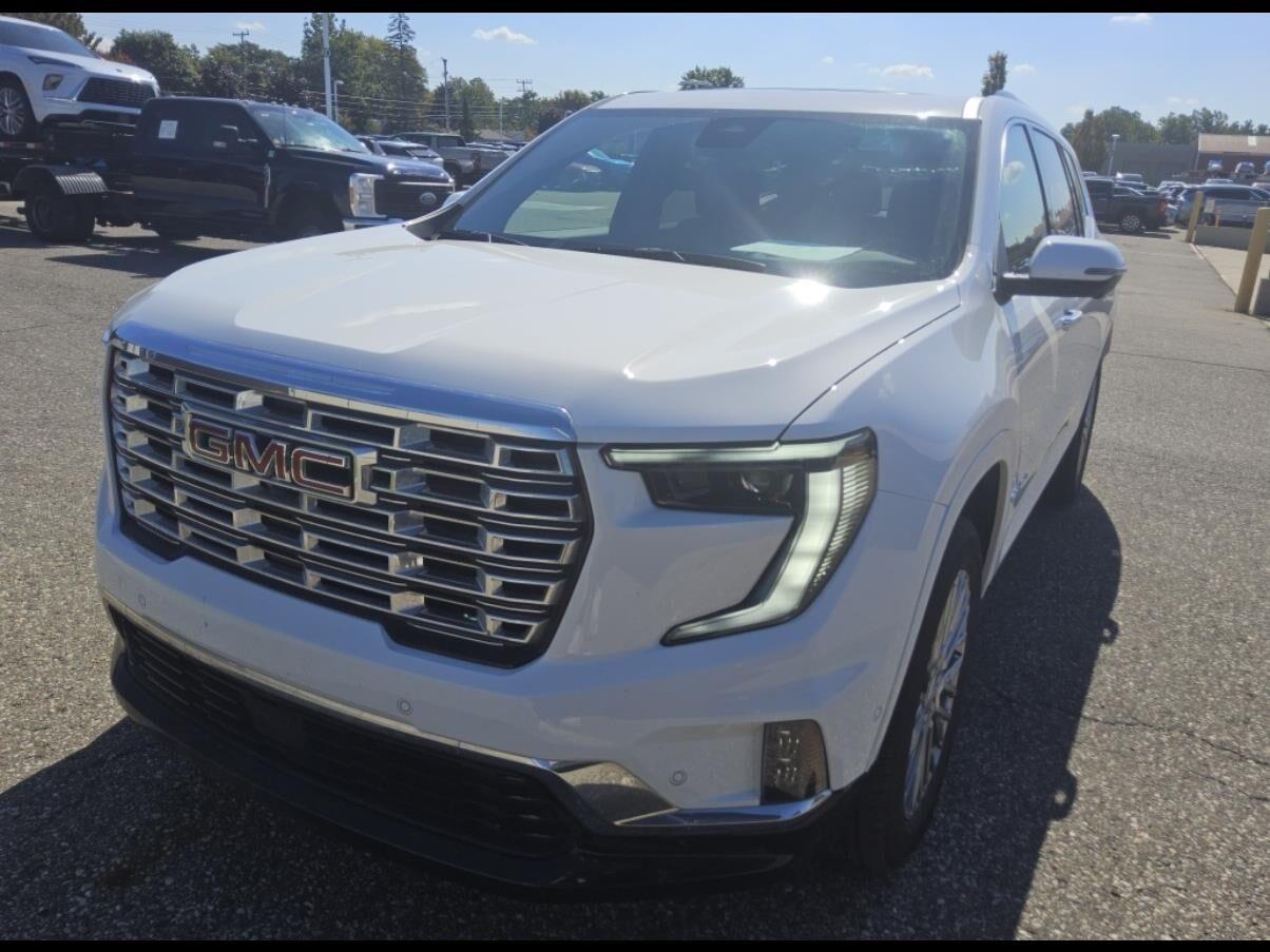 White 2026 GMC Acadia SUV / Crossover Four-Wheel Drive 8-Speed Automatic