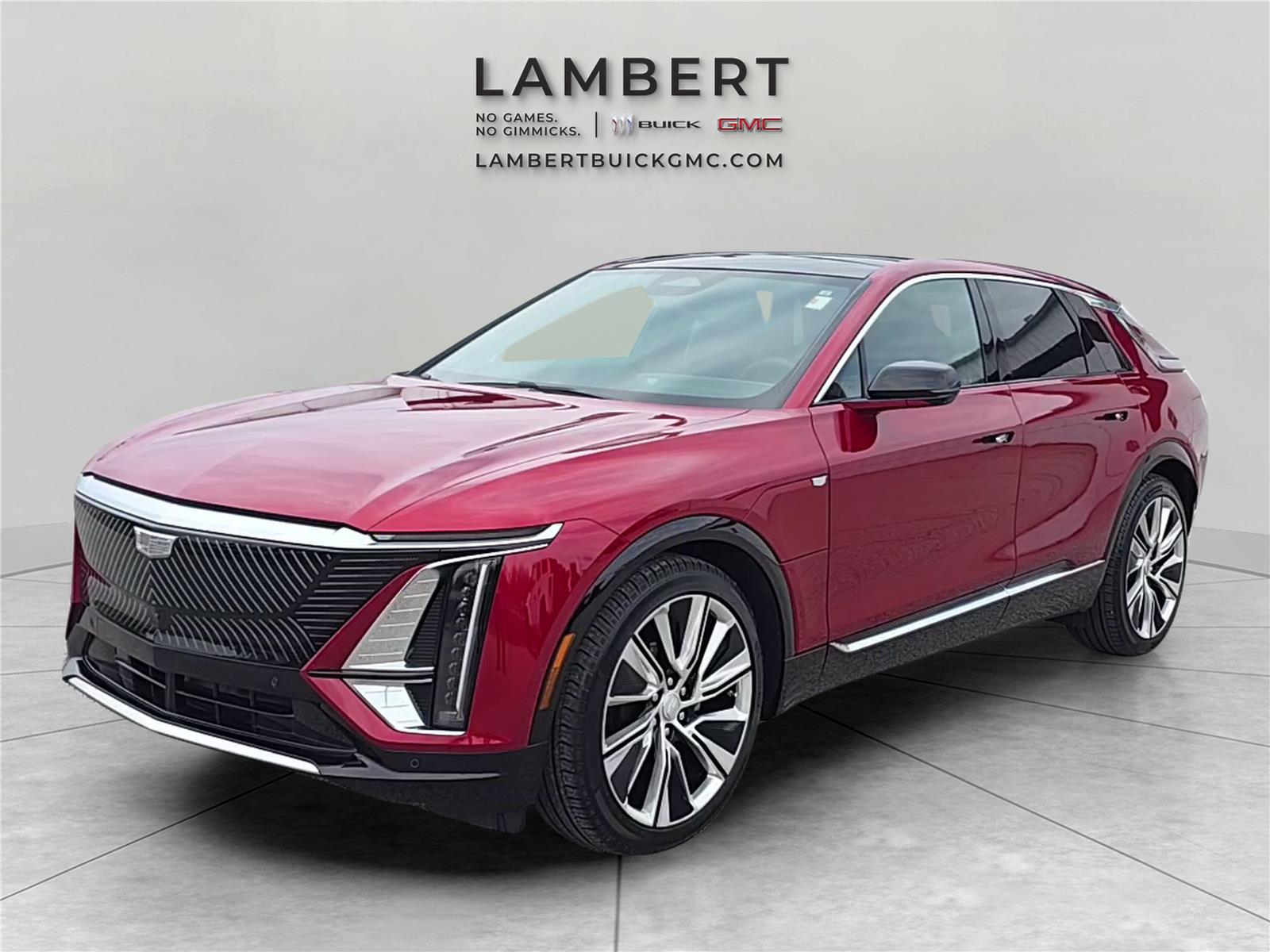 Radiant Red Tintcoat 2025 Cadillac LYRIQ Luxury 3 AWD SUV / Crossover All-Wheel Drive Automatic
