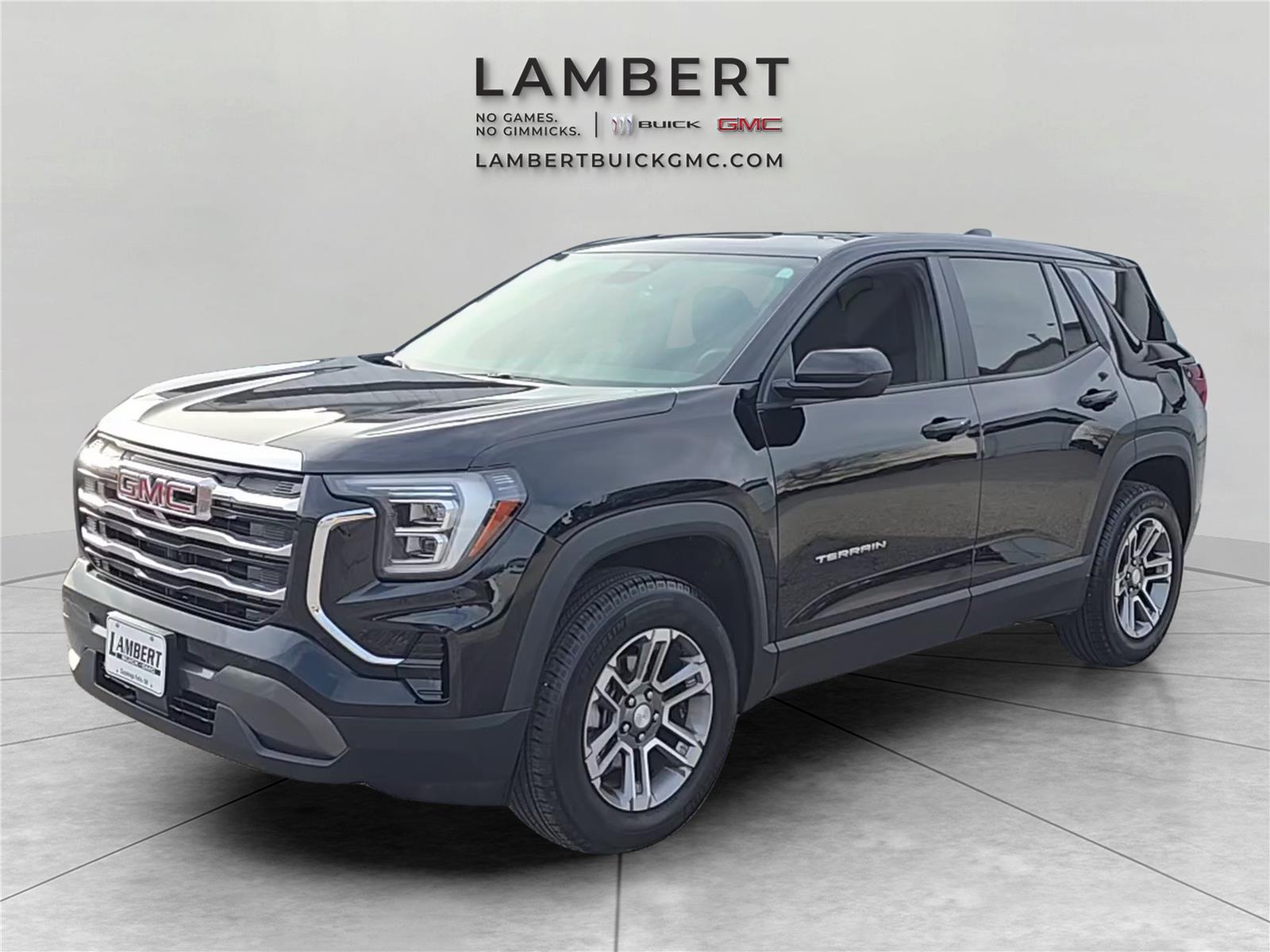 Black (Ebony Twilight Metallic) 2025 GMC Terrain Elevation AWD SUV / Crossover Four-Wheel Drive 8-Speed Automatic Overdrive