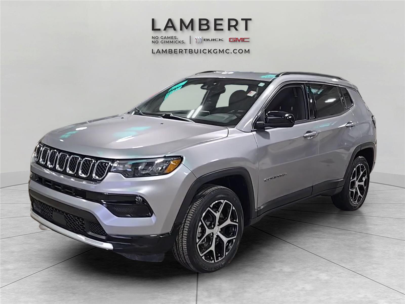 Silver Zynith Metallic Clearcoat 2024 Jeep Compass Latitude 4WD SUV / Crossover Four-Wheel Drive 8-Speed Automatic