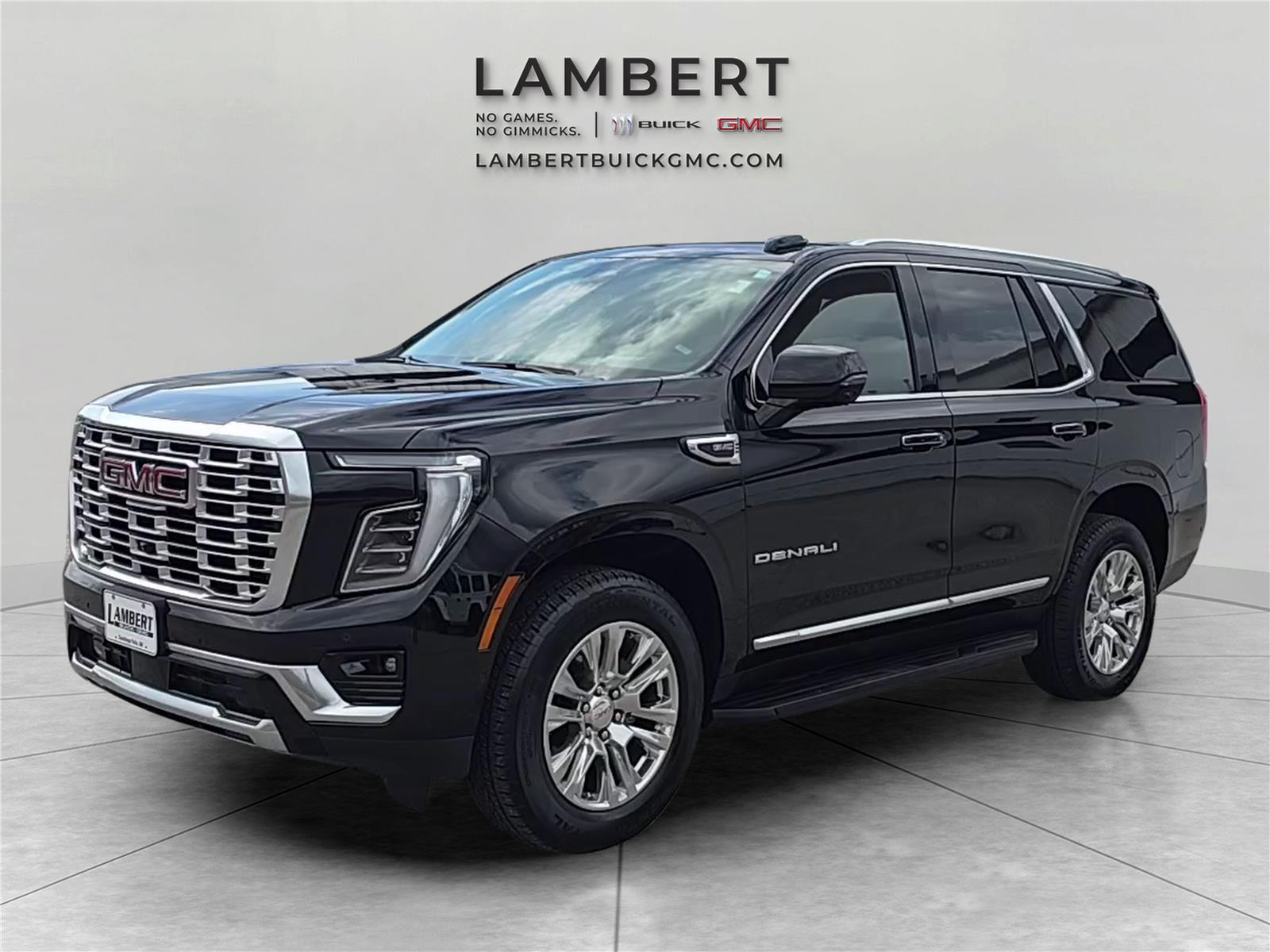 Onyx Black 2025 GMC Yukon Denali 4WD SUV / Crossover Four-Wheel Drive Automatic