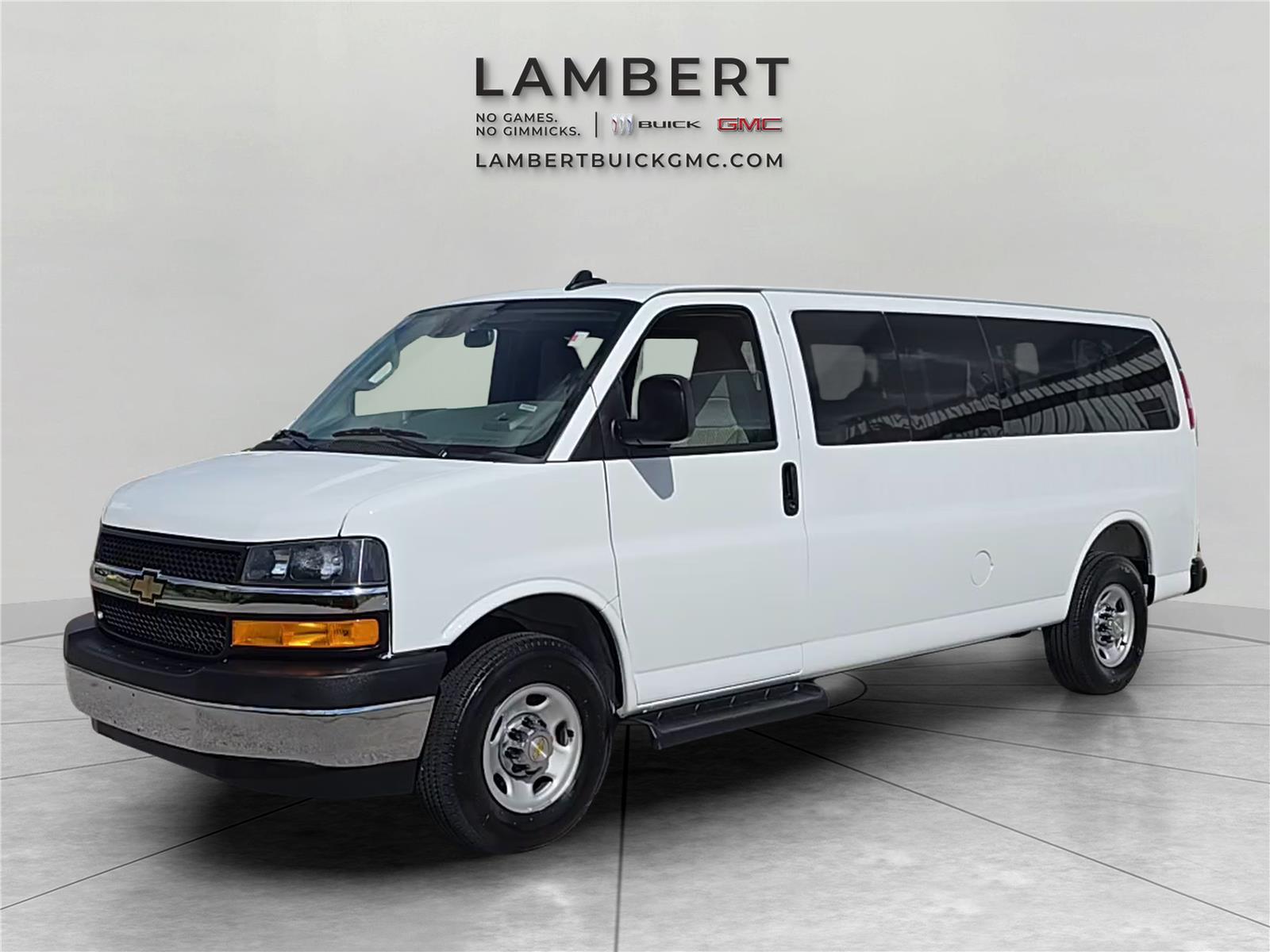 Summit White 2025 Chevrolet Express Van Rear-Wheel Drive 8-Speed Automatic