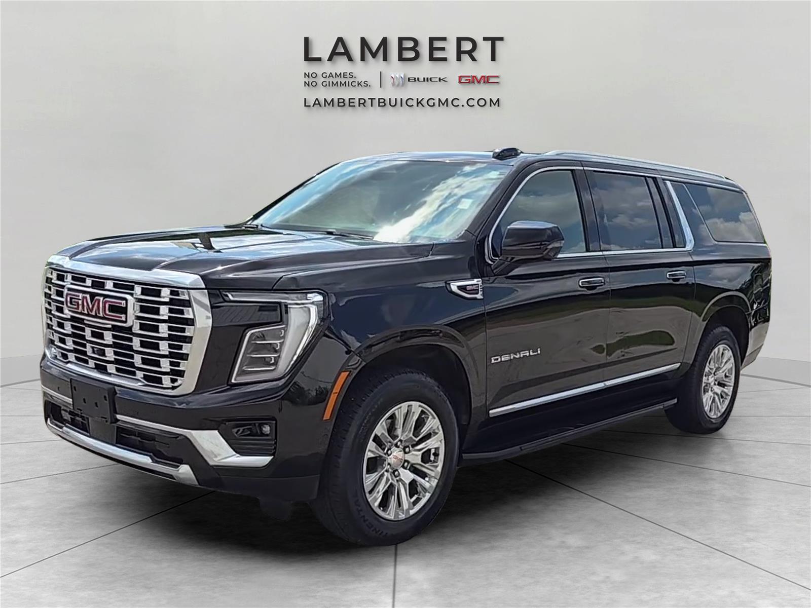 ONYX BLACK 2025 GMC Yukon XL SUV / Crossover Four-Wheel Drive