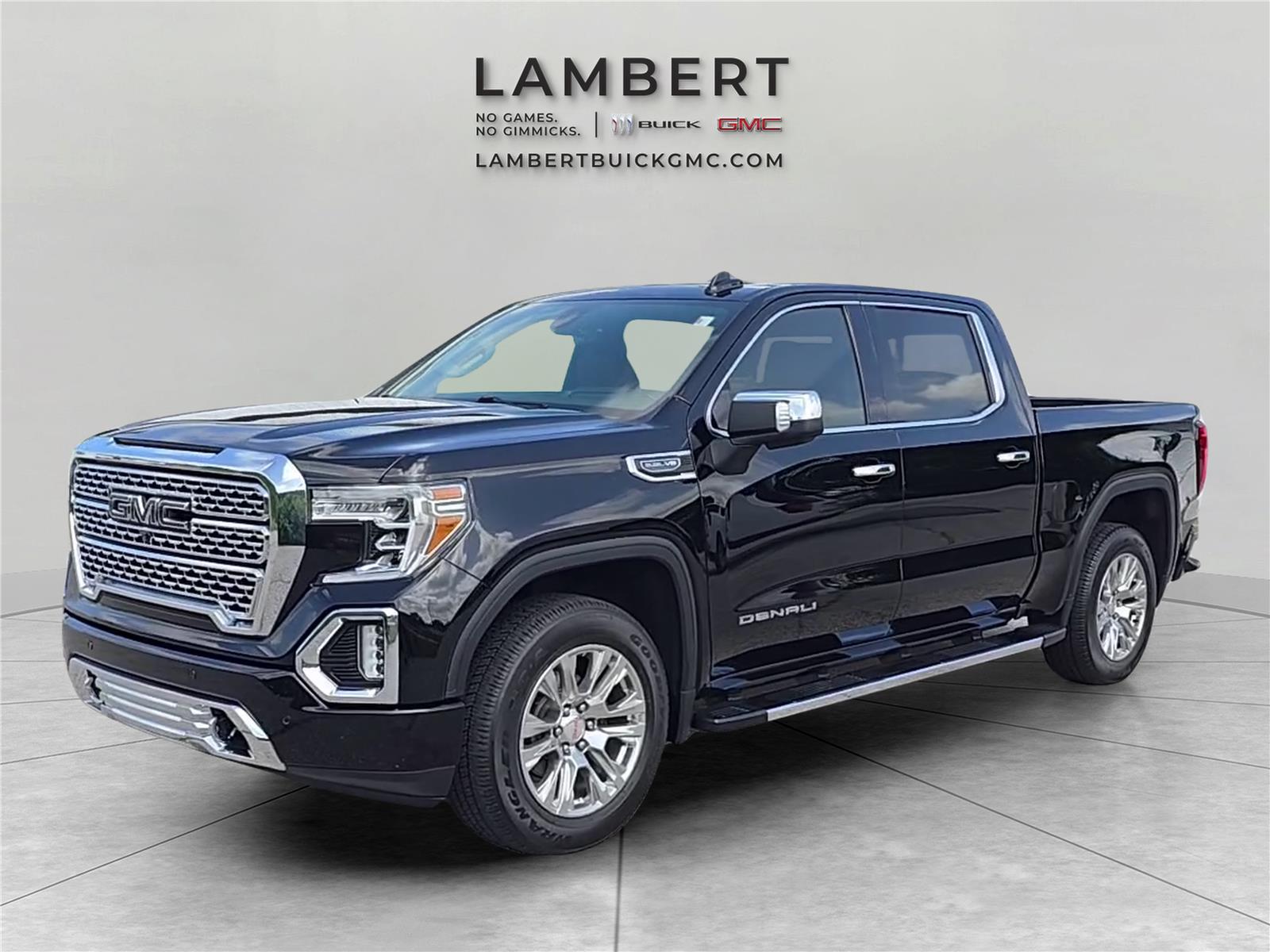 Onyx Black 2021 GMC Sierra 1500 Pickup Truck Four-Wheel Drive Automatic
