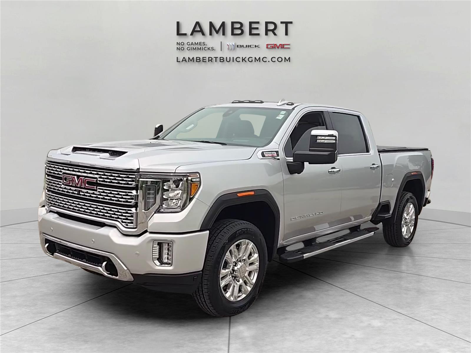 Quicksilver Metallic 2021 GMC Sierra 2500HD Pickup Truck Four-Wheel Drive Automatic