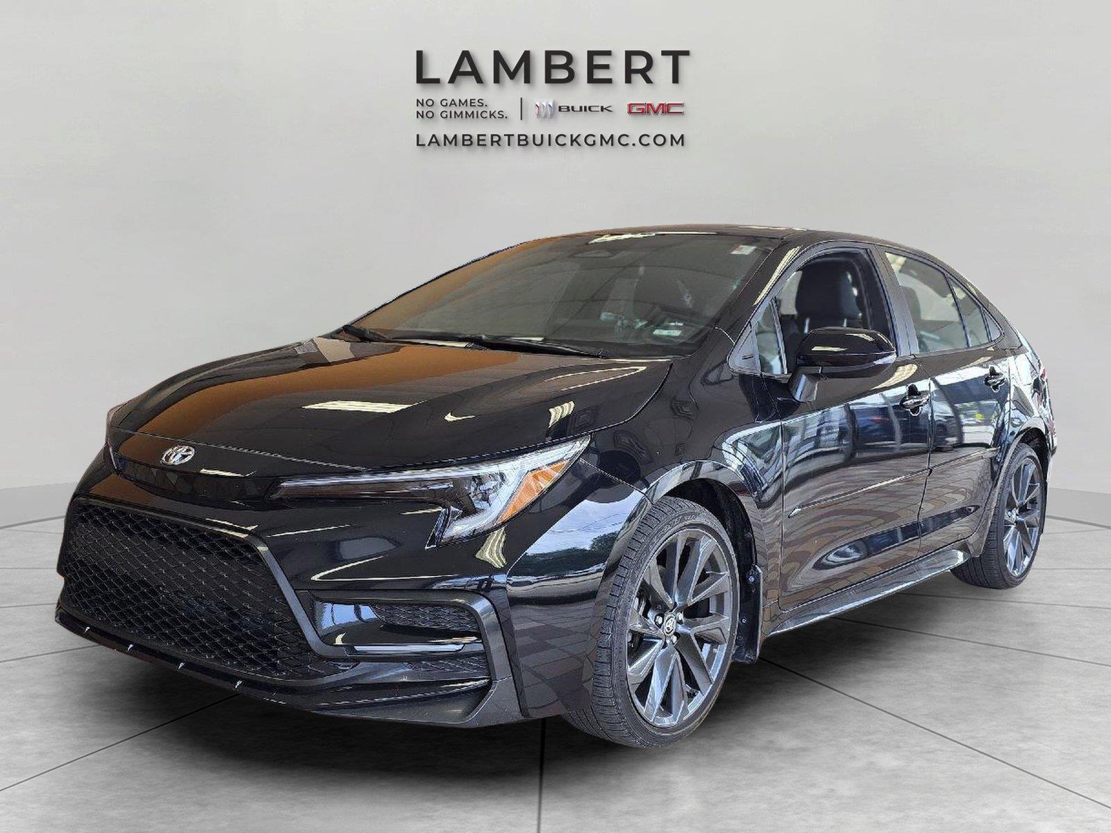 Midnight Black Metallic 2024 Toyota Corolla Sedan Front-Wheel Drive Continuously Variable Transmission