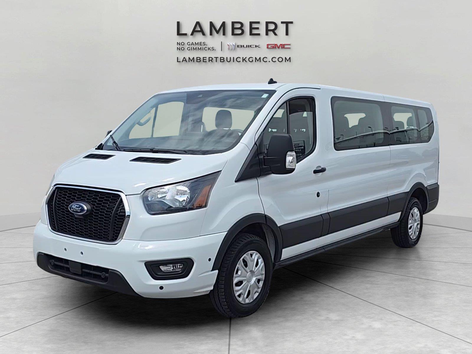 Oxford White 2025 Ford Transit Passenger Van Rear-Wheel Drive 