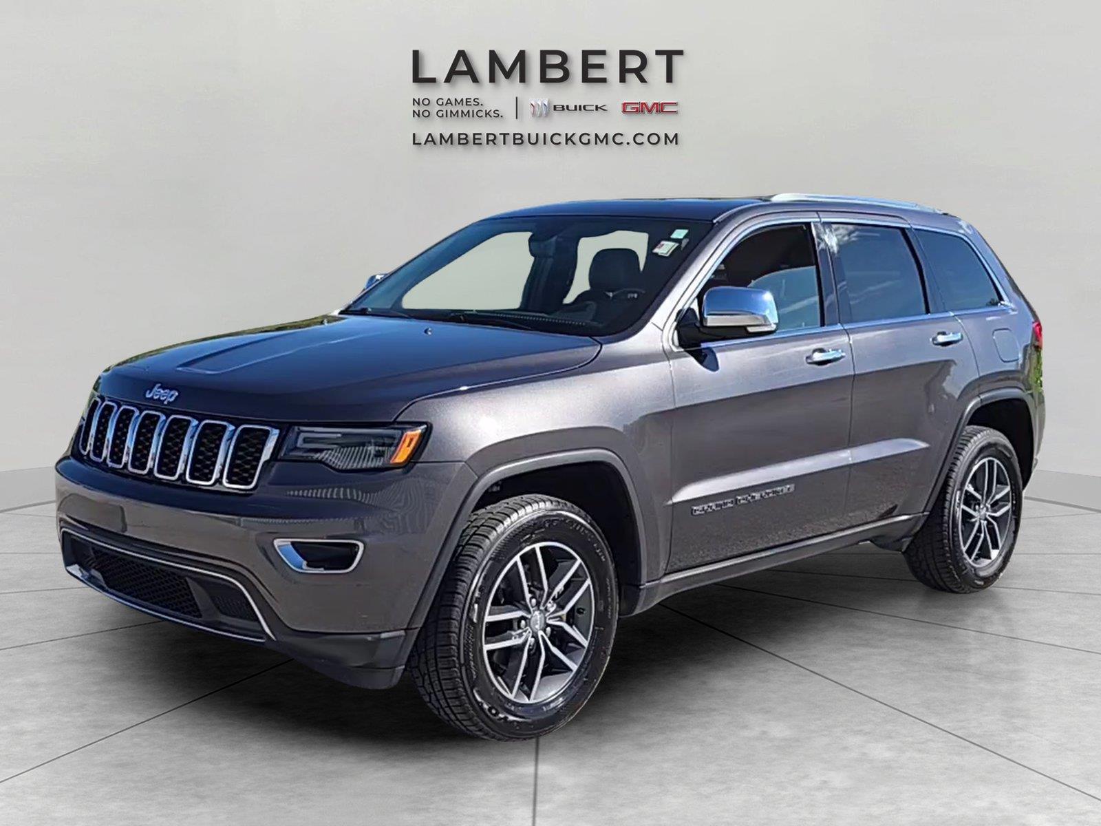 Gray (Granite Crystal Metallic Clearcoat) 2018 Jeep Grand Cherokee SUV / Crossover Four-Wheel Drive 8-Speed Automatic