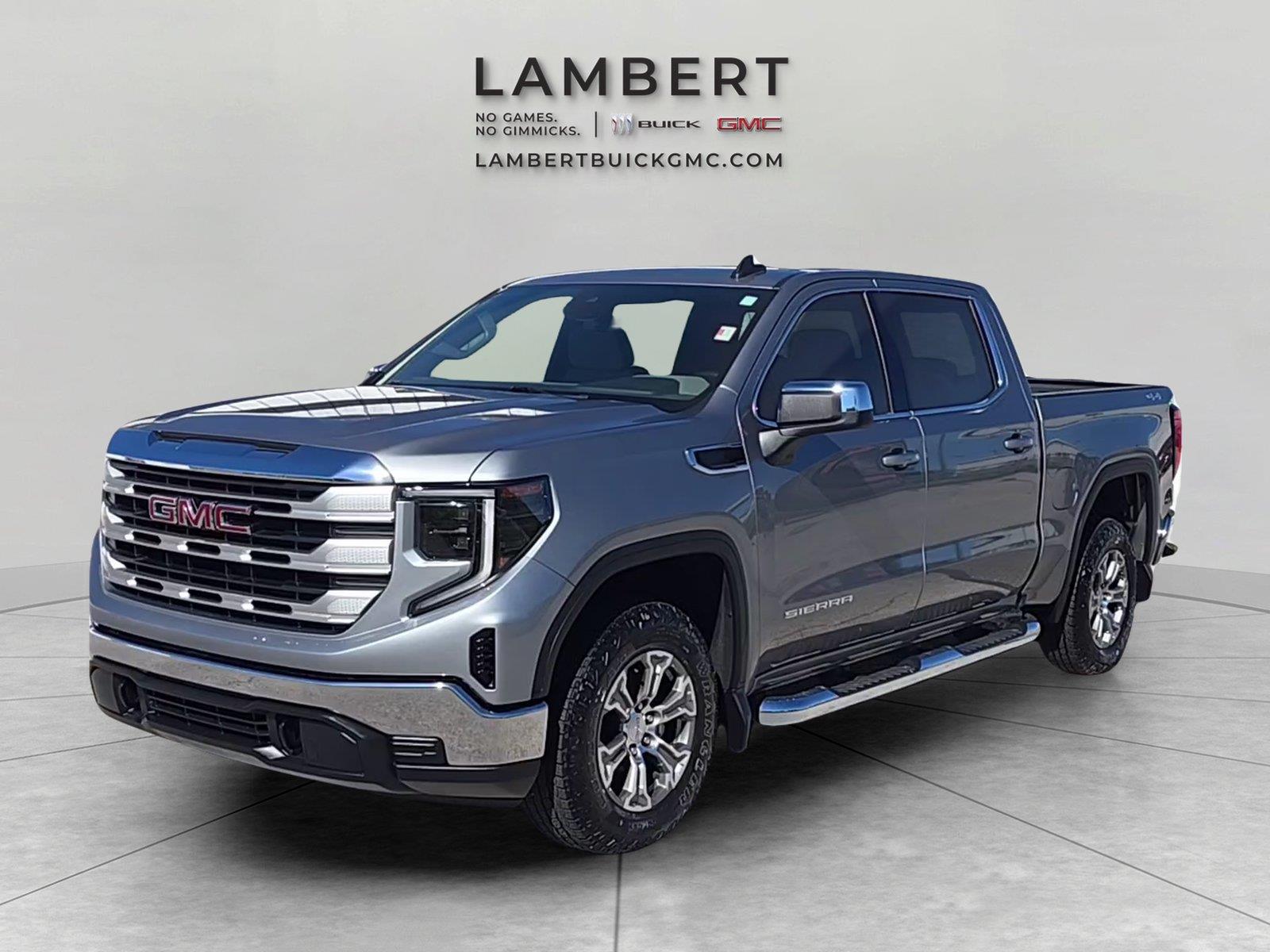 Sterling Metallic 2024 GMC Sierra 1500 Pickup Truck Four-Wheel Drive 8-Speed Automatic