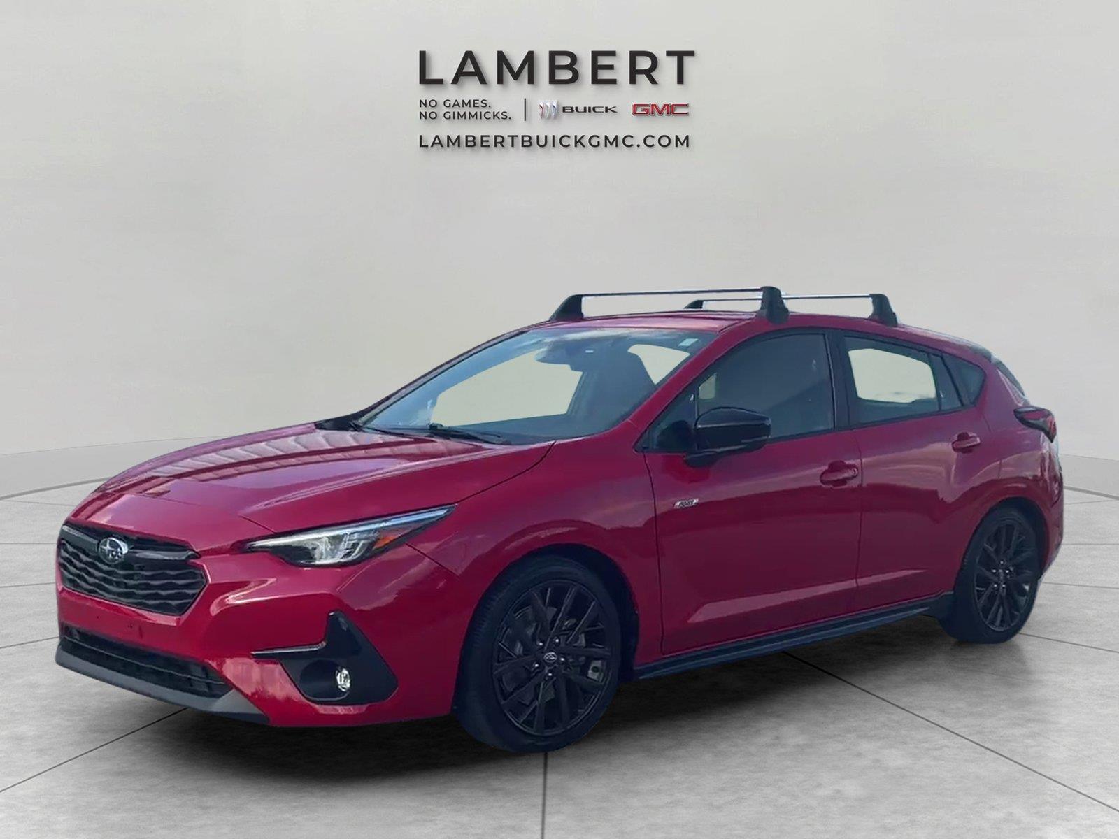Pure Red 2024 Subaru Impreza Wagon All-Wheel Drive Continuously Variable Transmission