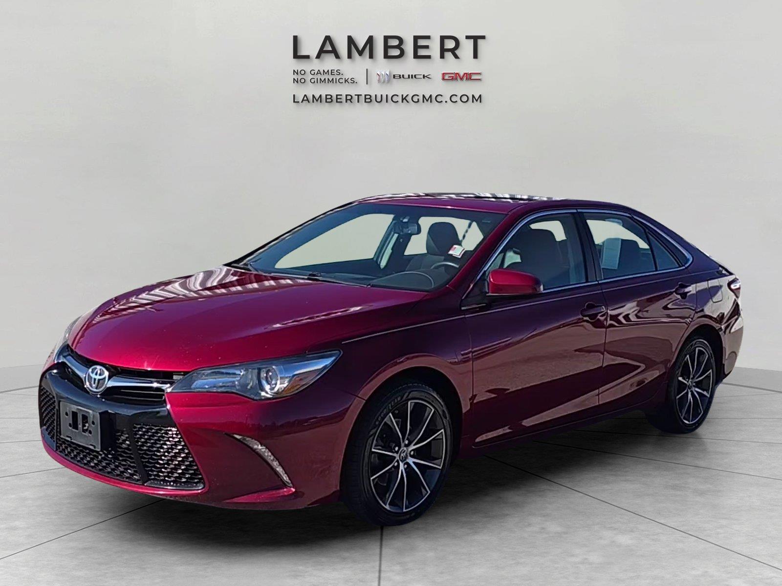 Red (Ruby Flare Pearl) 2015 Toyota Camry Sedan Front-Wheel Drive Automatic
