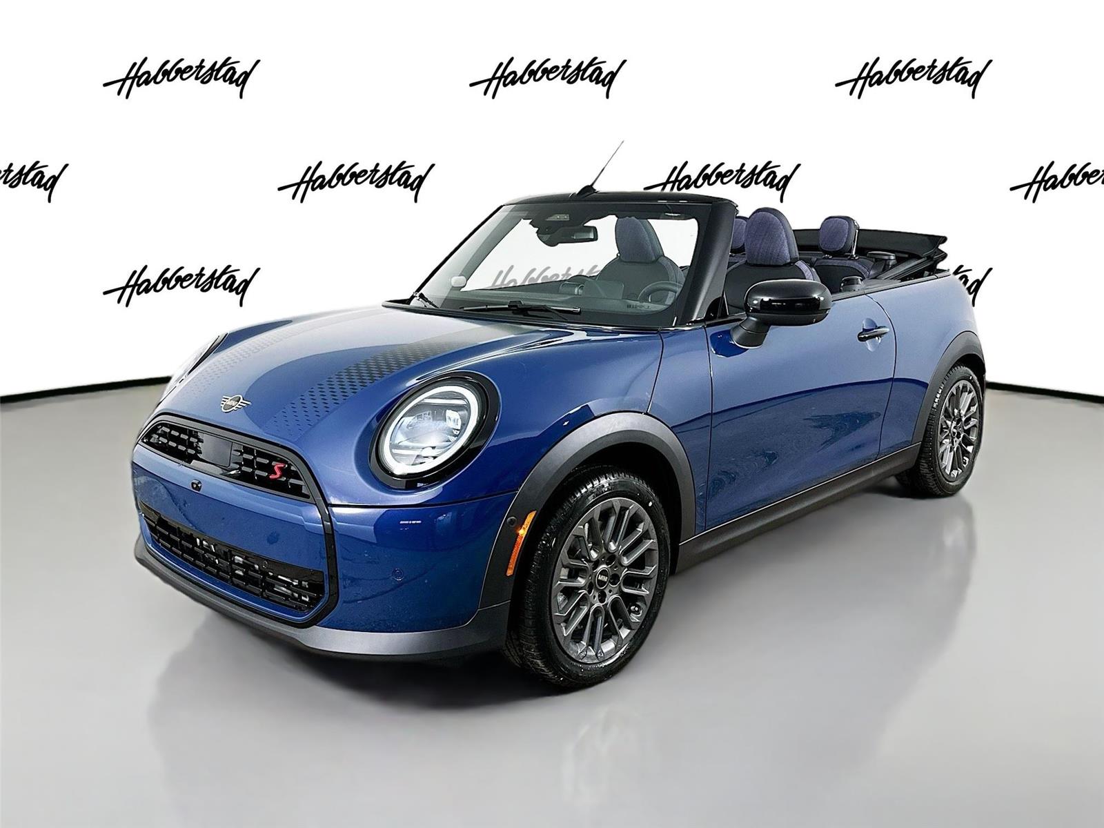 Indigo Sunset Blue Metallic 2026 MINI Cooper S Convertible FWD Convertible Front-Wheel Drive 7-Speed Dual Clutch