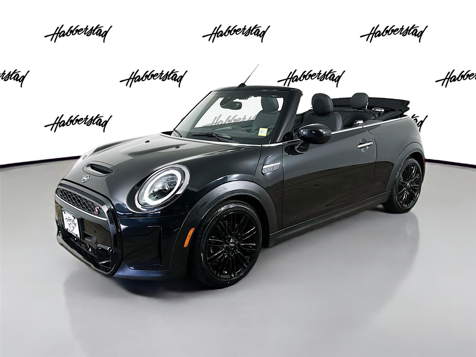 Midnight Black II 2023 MINI Cooper S Convertible FWD Convertible Front-Wheel Drive Automatic