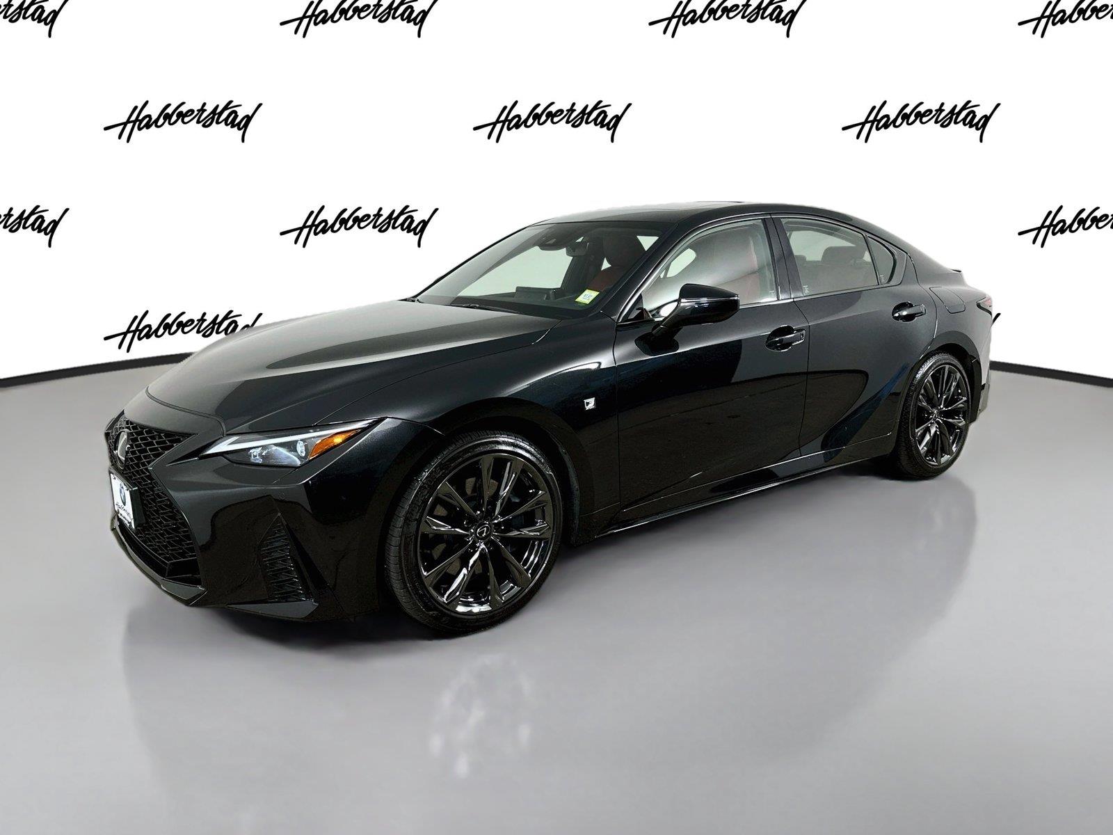 Black (Caviar) 2025 Lexus IS Sedan  Automatic